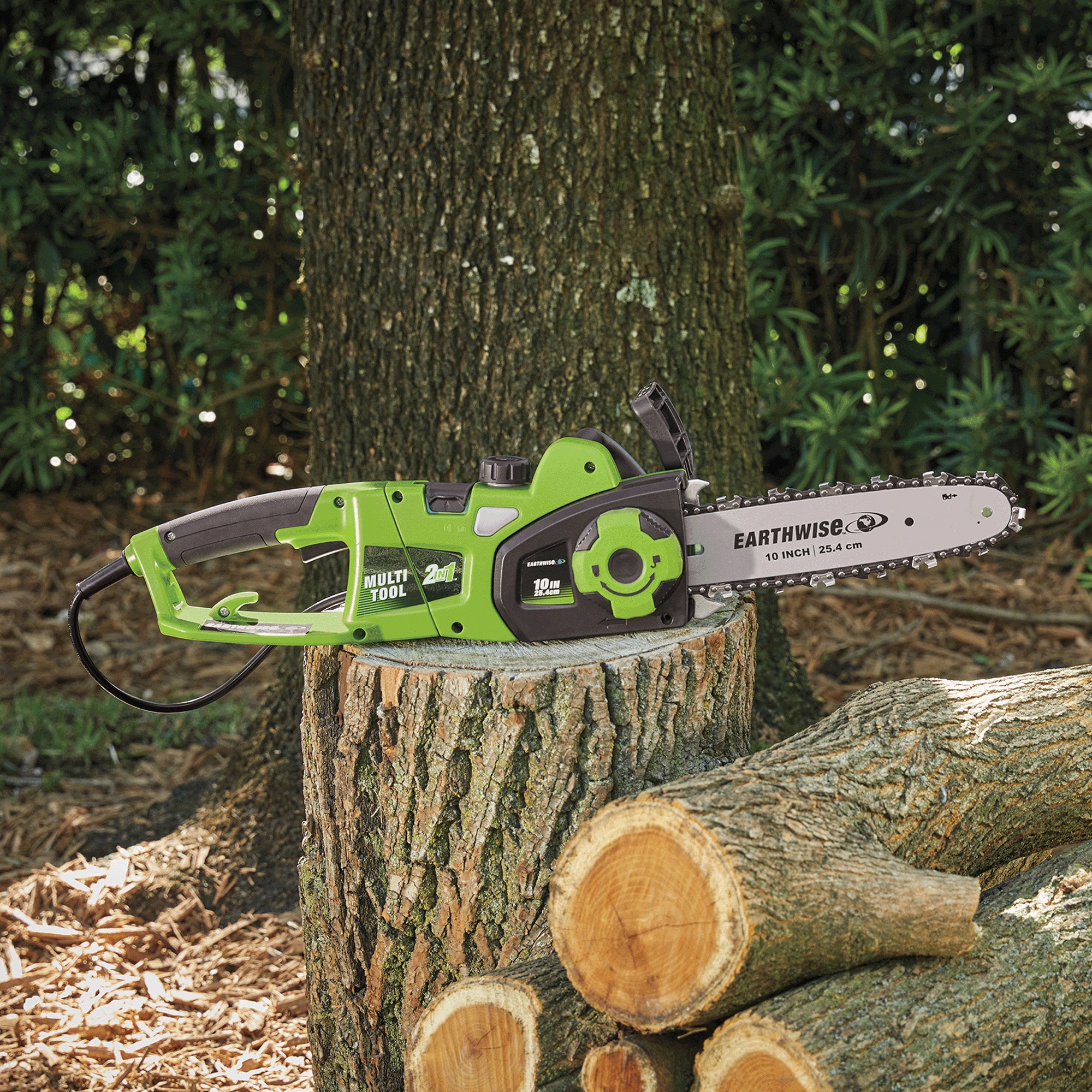 Earthwise 2-In-1 Convertible Electric Pole Chain Saw