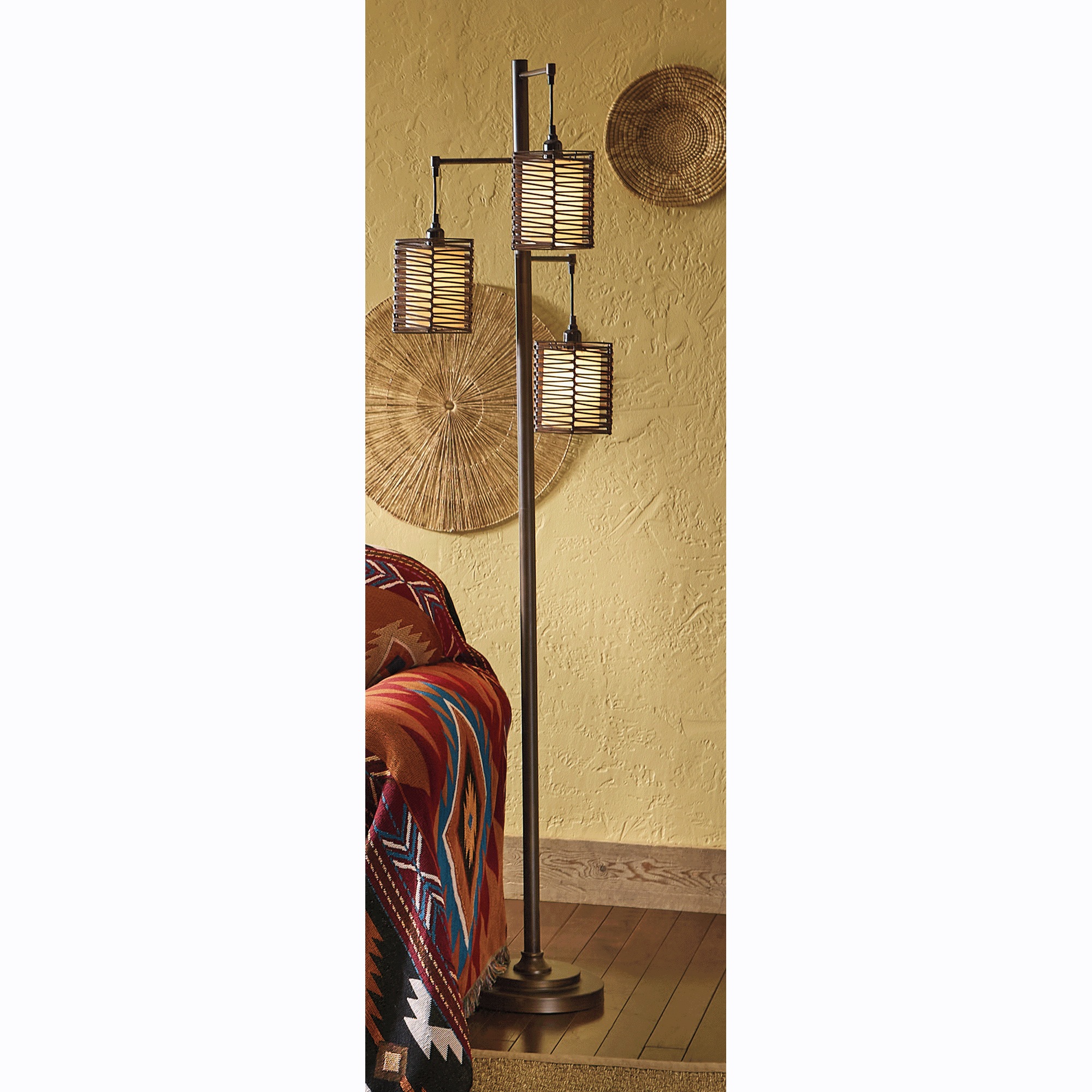 3-Headed Floor Lamp