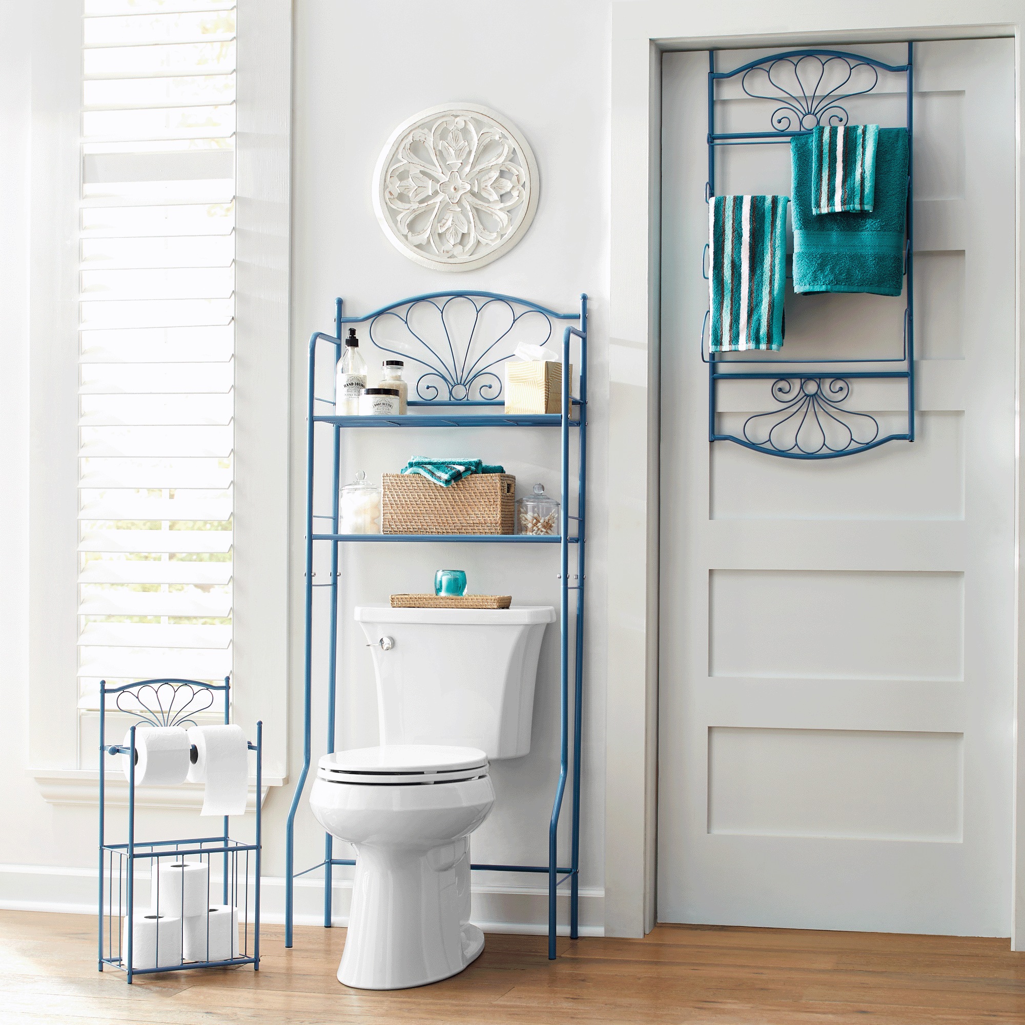 Felicia 3-Piece Scroll Bath Furniture Set