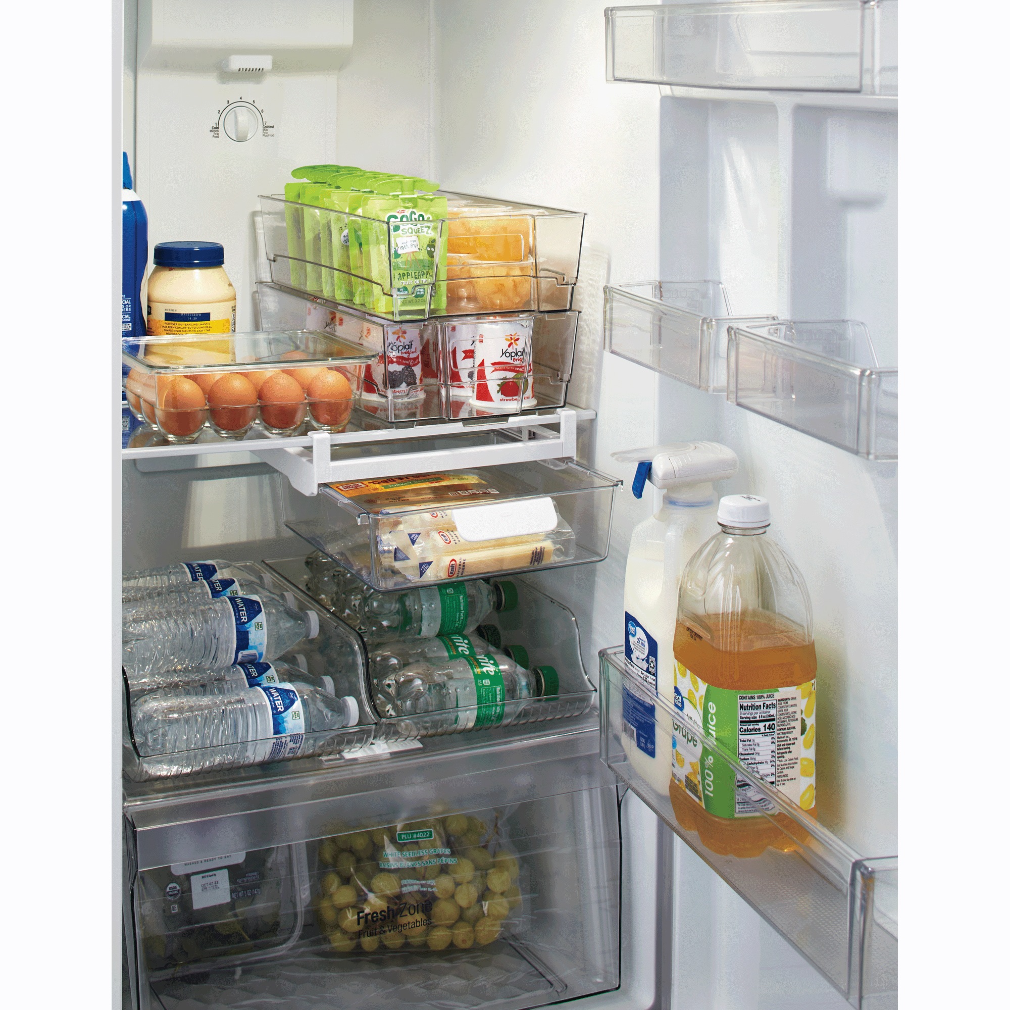 Set Of 2 Bottle Storage Bins 3 Set Of 2 Bottle Storage Bins