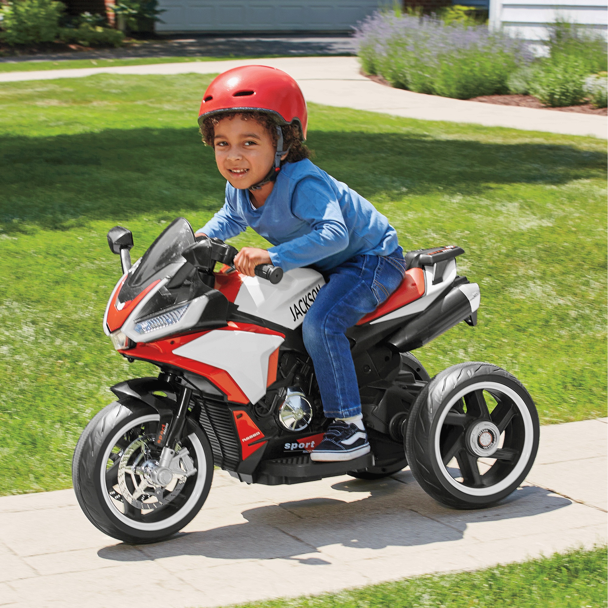 Ride-On Light-Up Motorcycle