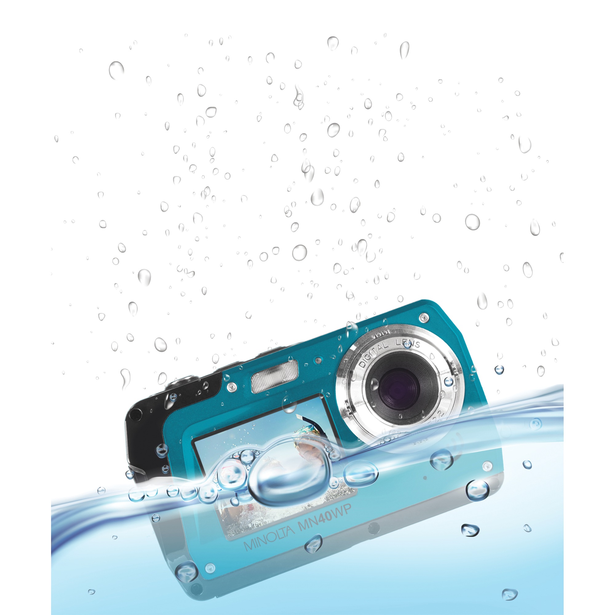 Minolta Dual-Screen Waterproof Digital Camera 10 Minolta Dual-Screen Waterproof Digital Camera