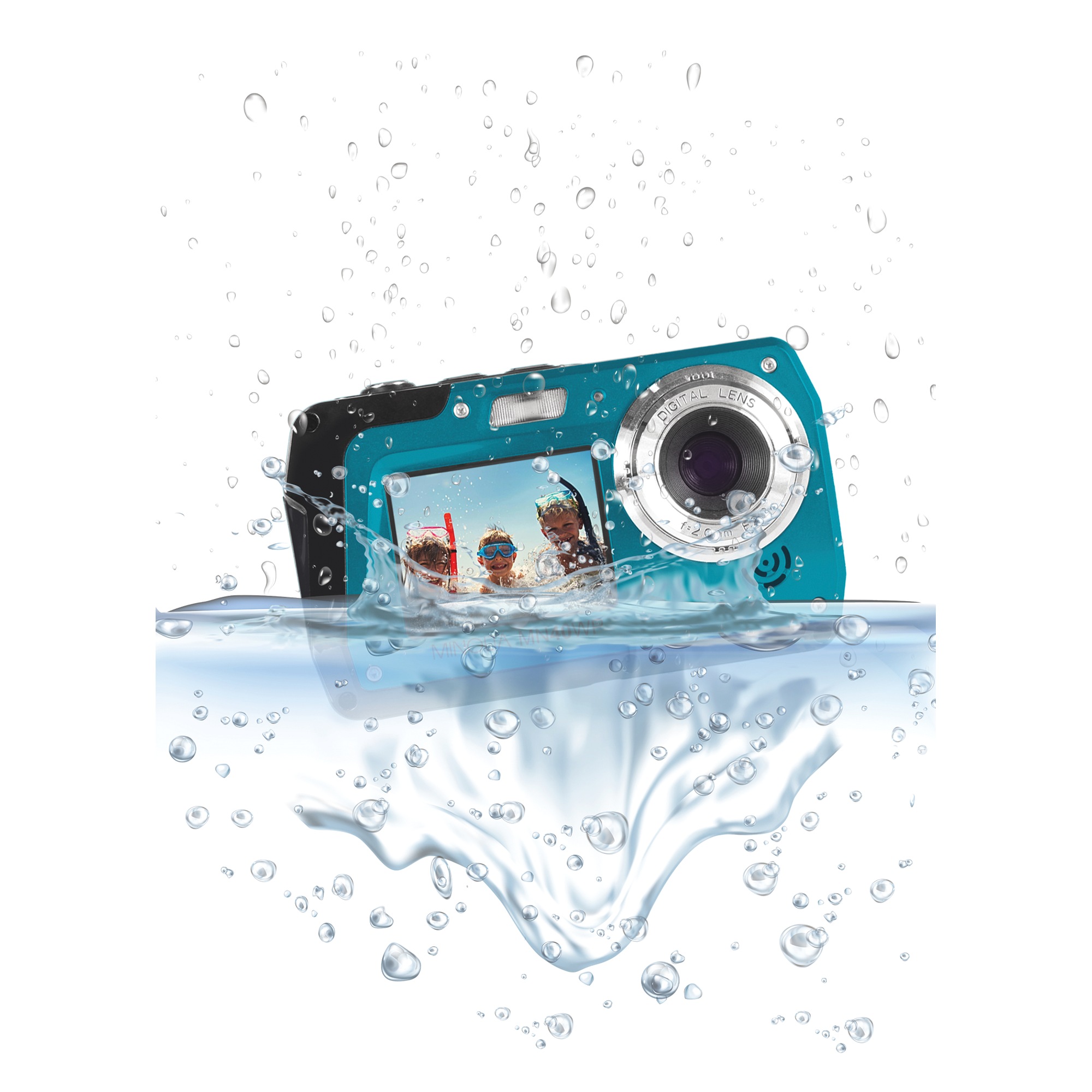 Minolta Dual-Screen Waterproof Digital Camera 9 Minolta Dual-Screen Waterproof Digital Camera