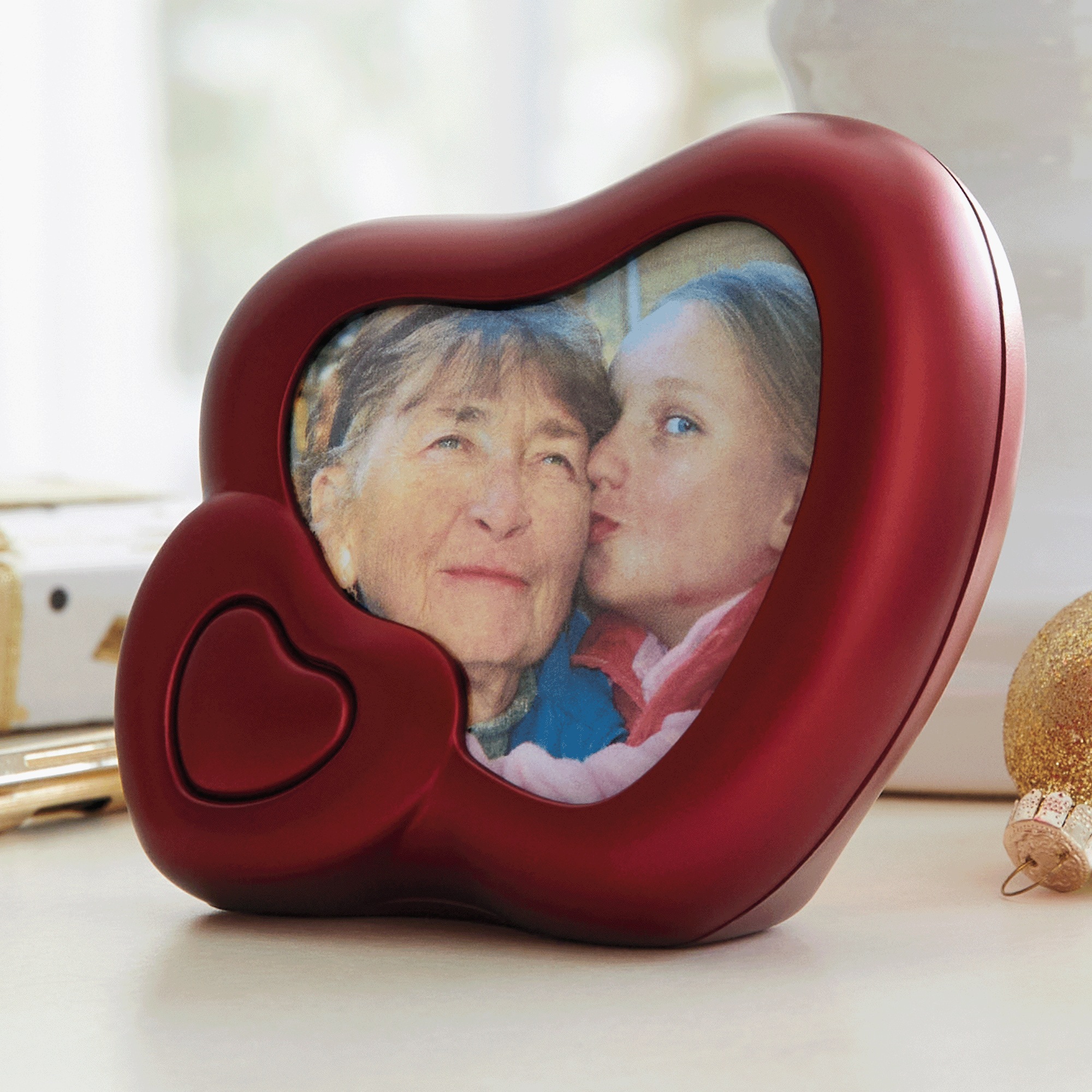 Heart-Shaped Recordable Frame
