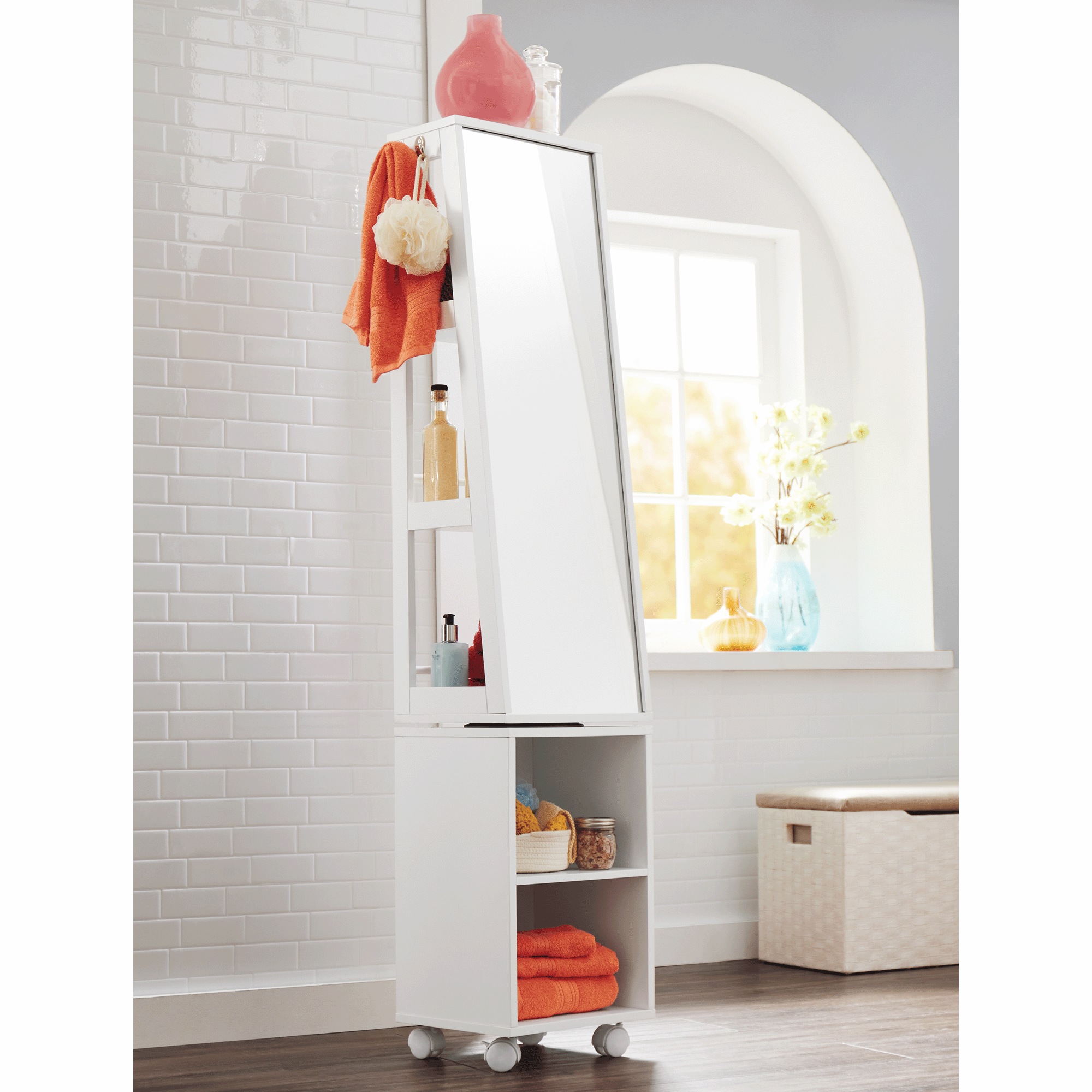 Revolving Storage with Mirror