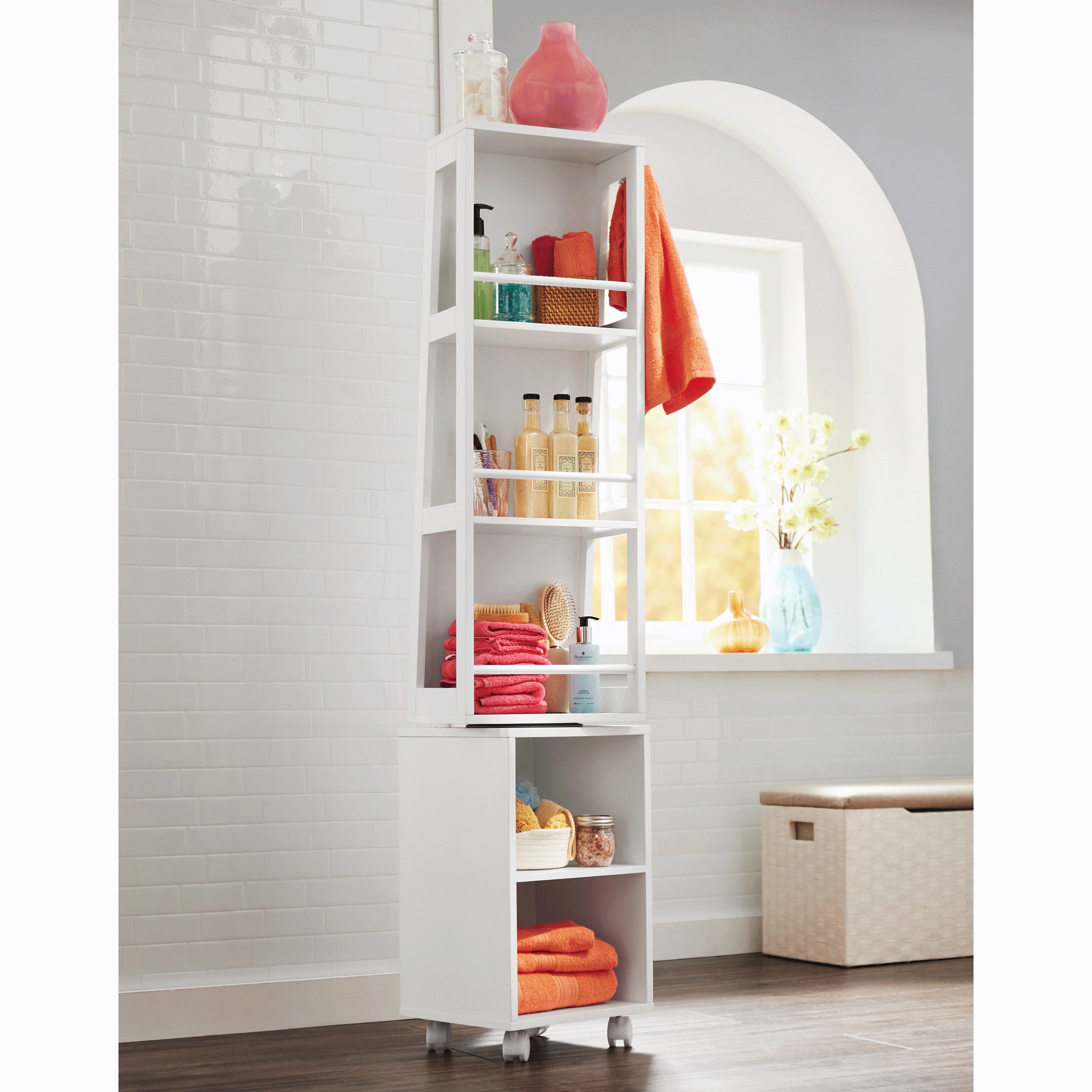 Revolving Storage with Mirror