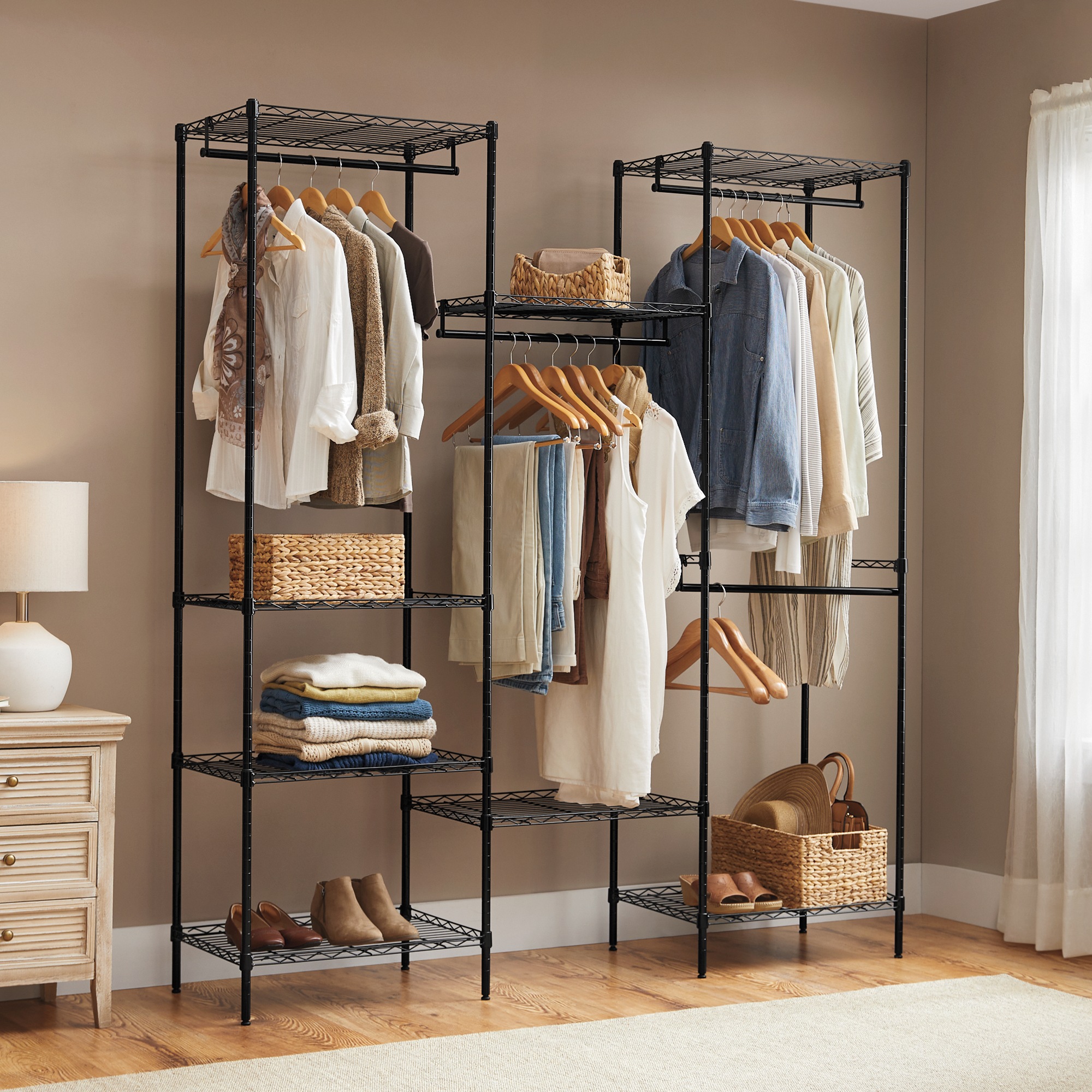 Adjustable Closet Organizer