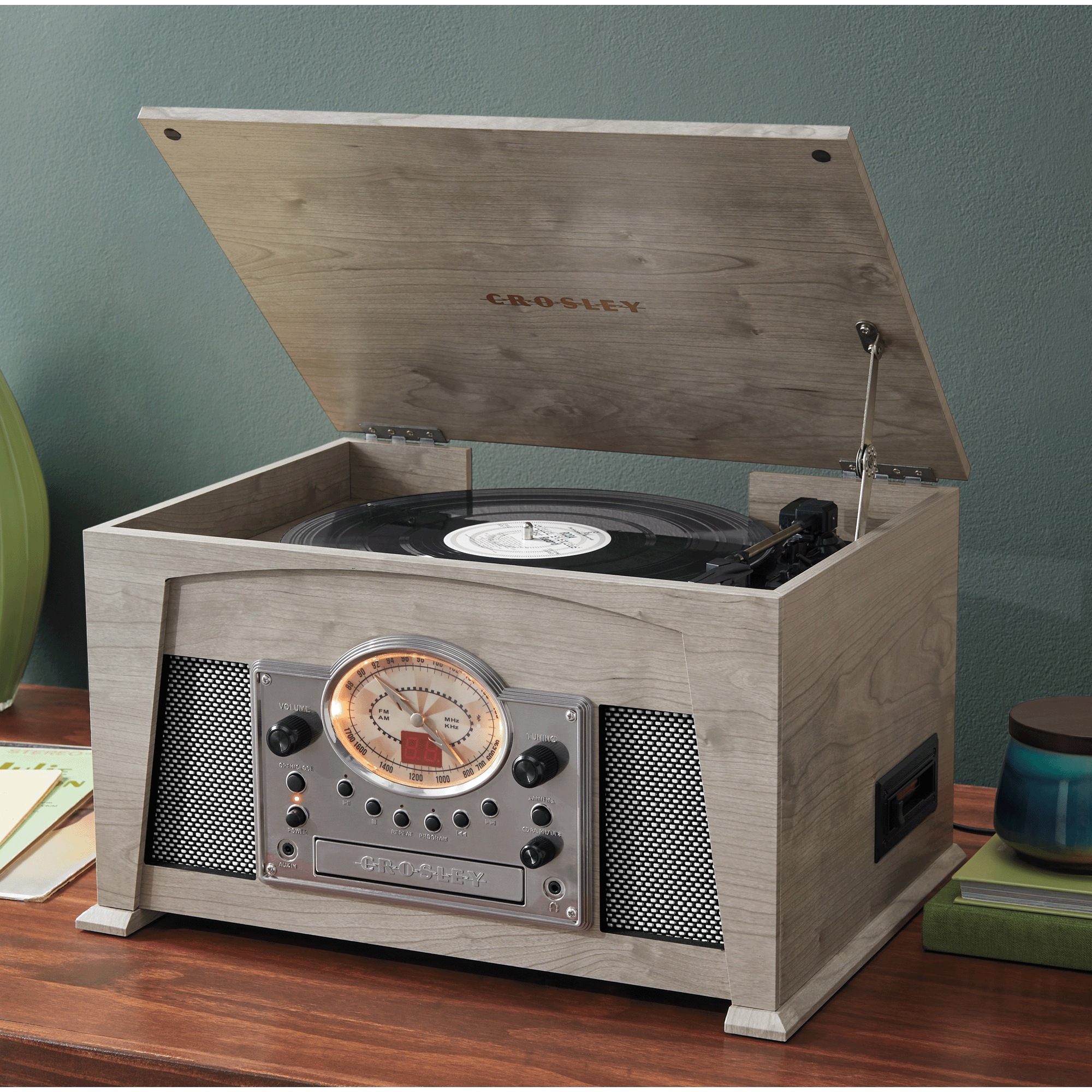 Crosley Medley 8-in-1 Record Player with Bluetooth 6 Crosley Medley 8-in-1 Record Player with Bluetooth