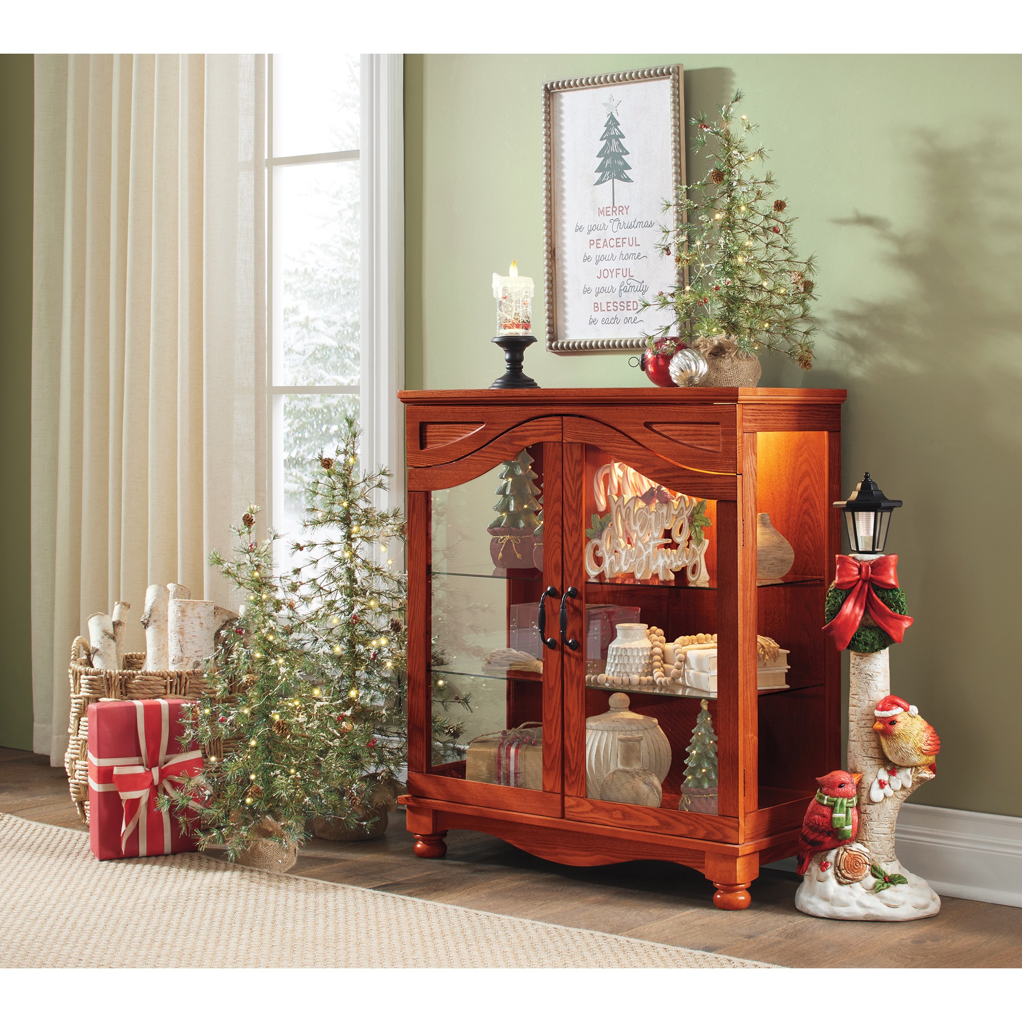 Country Arched Curio