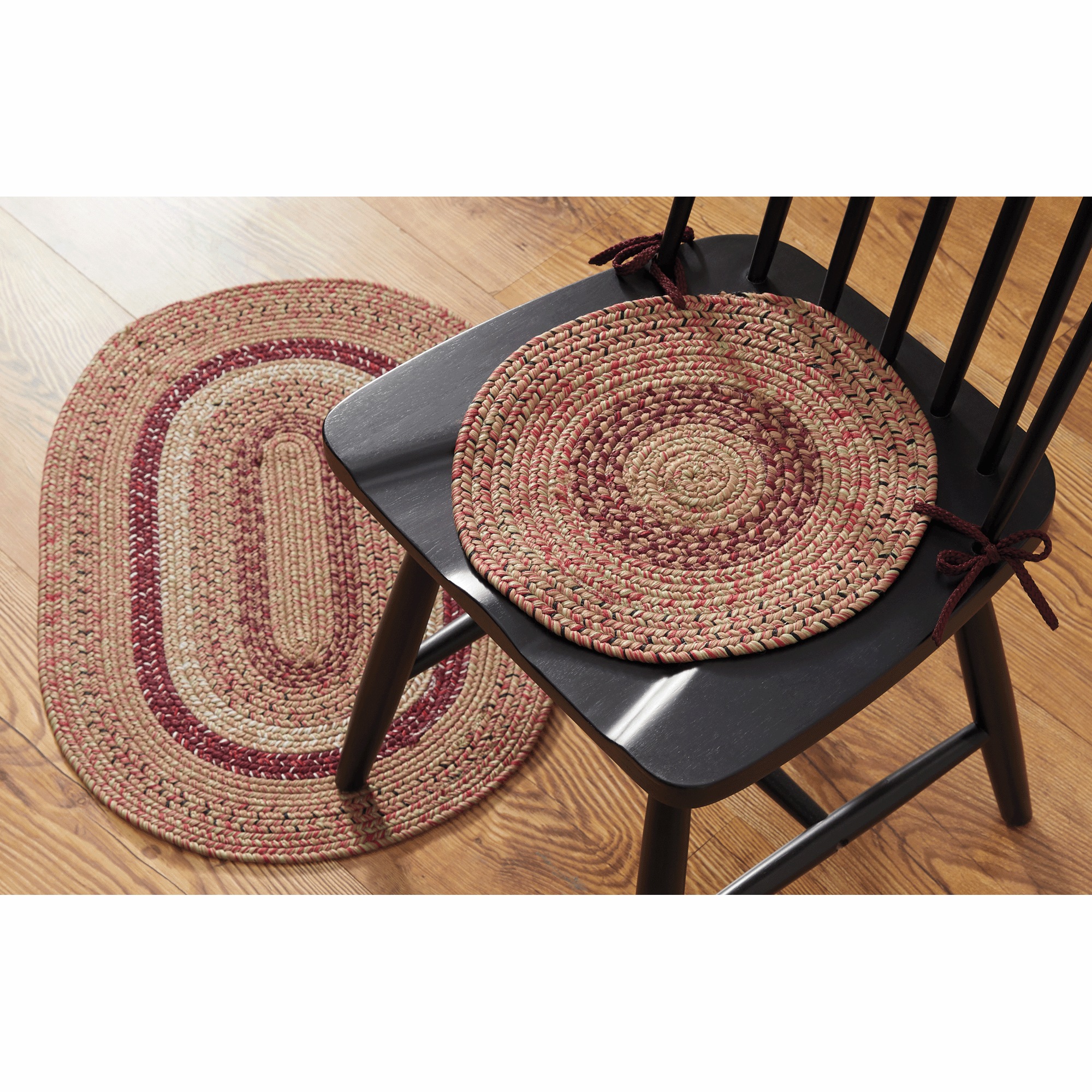 Ginger Braided Chair Pad