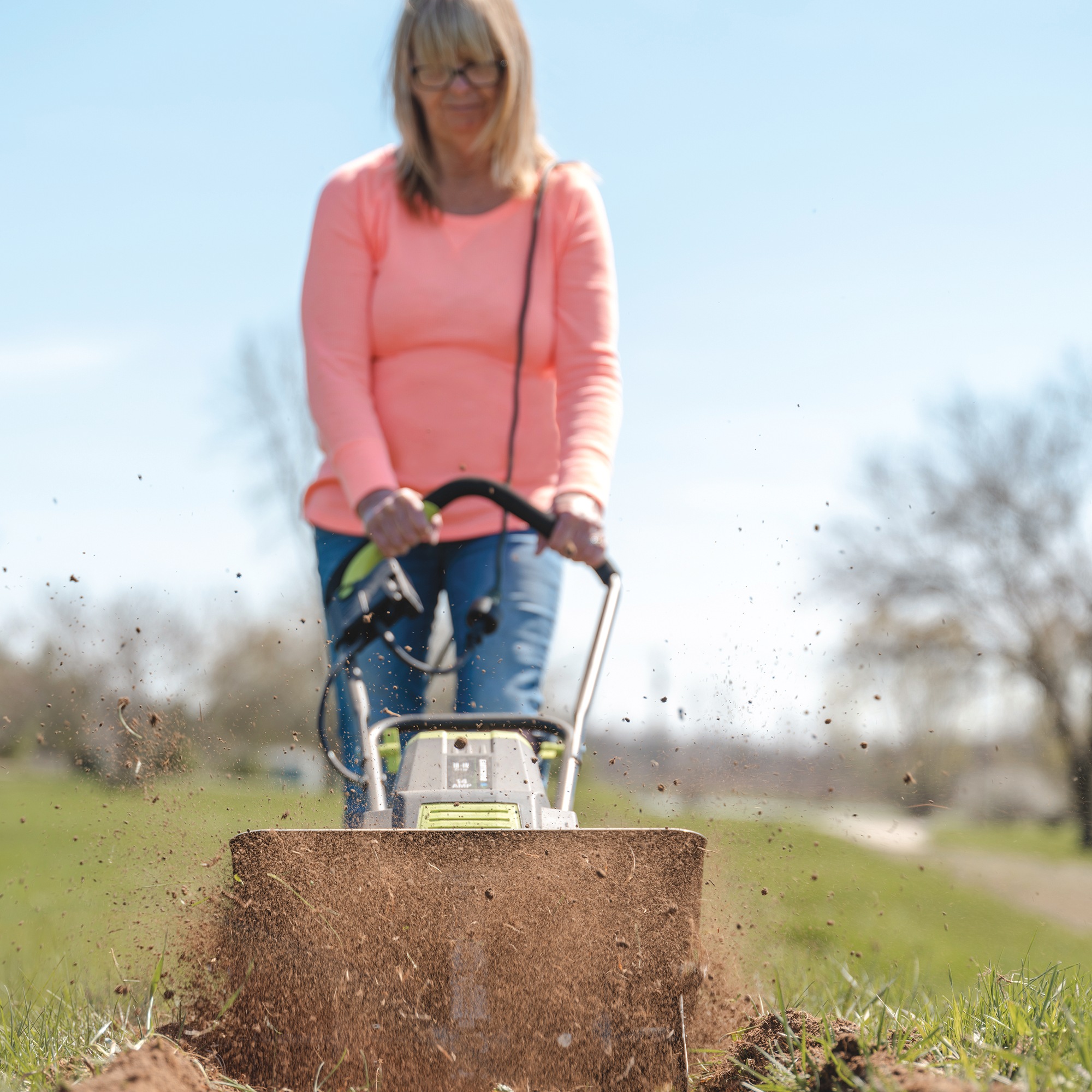 Earthwise 18-inch Corded Tiller