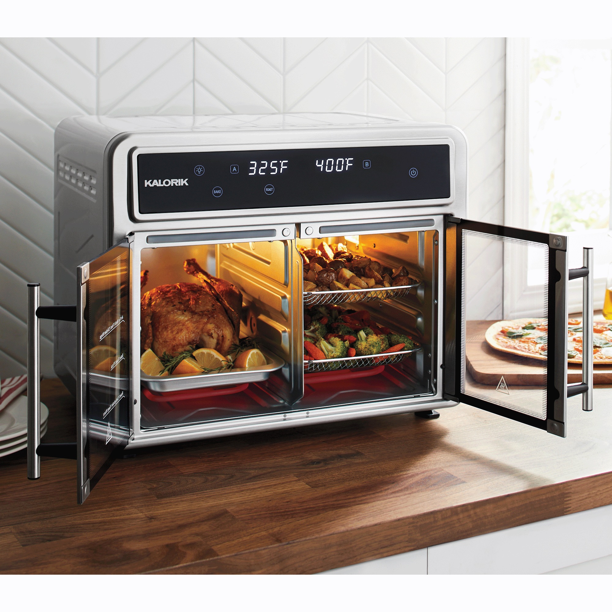 Kalorik Maxx 26-qt. Flex Trio Air Fryer Oven