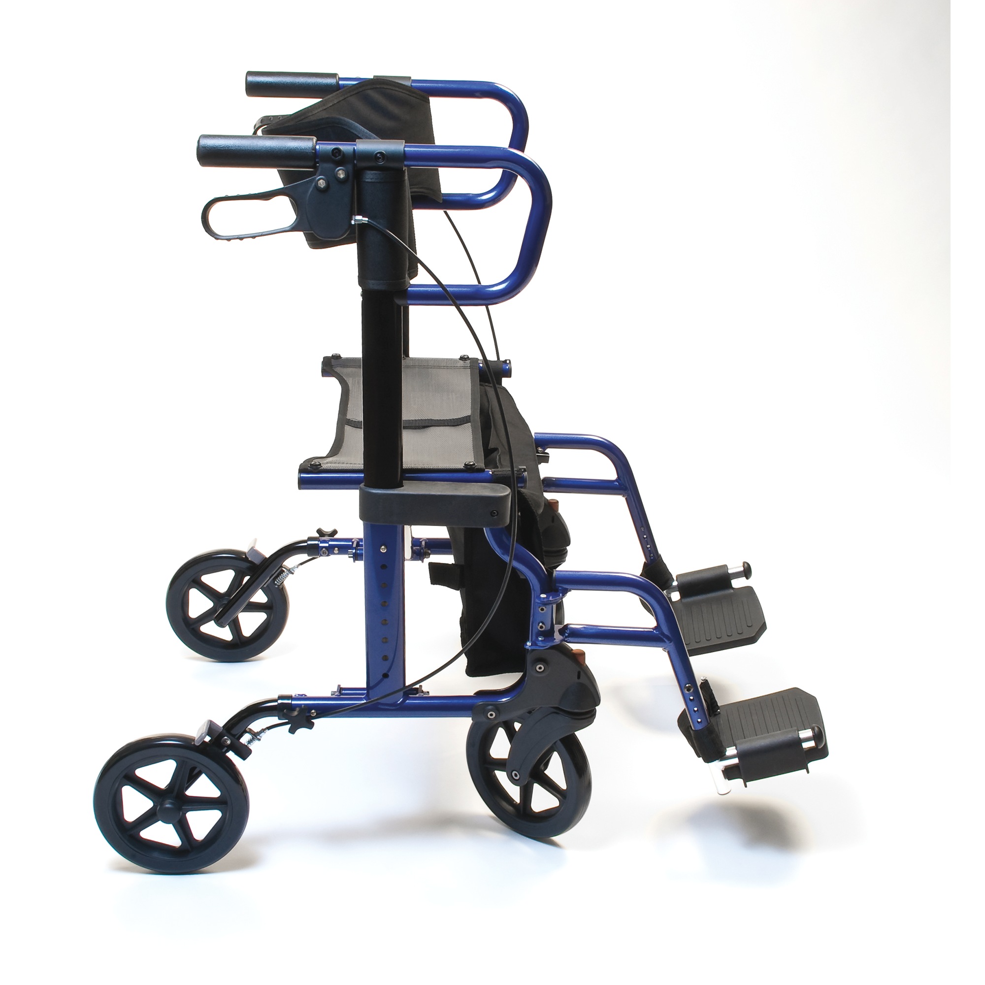 Lumex Hybrid LX Rollator Transport Chair 4 Lumex Hybrid LX Rollator Transport Chair