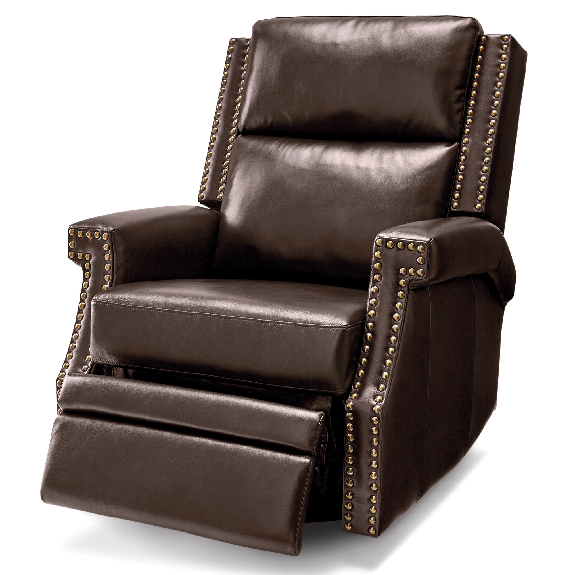 Nailhead Swivel Rocker Recliner 4 Nailhead Swivel Rocker Recliner