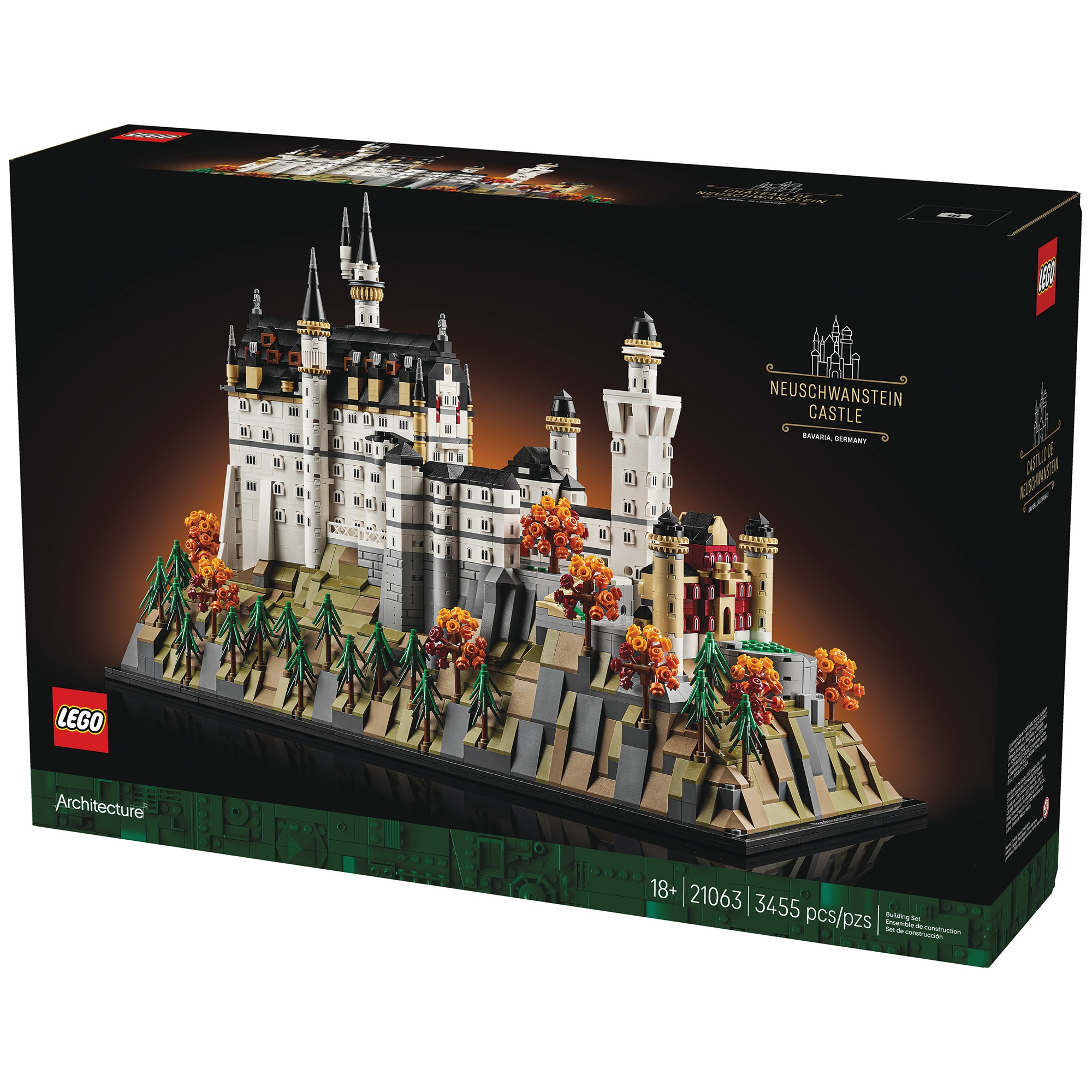 LEGO Architecture Neuschwanstein Castle 4 LEGO Architecture Neuschwanstein Castle