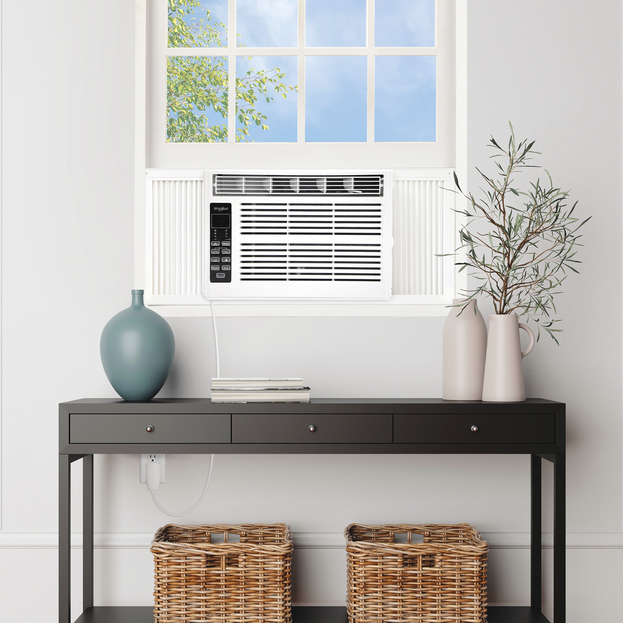 Whirlpool 6000 BTU Window Air Conditioner with Remote