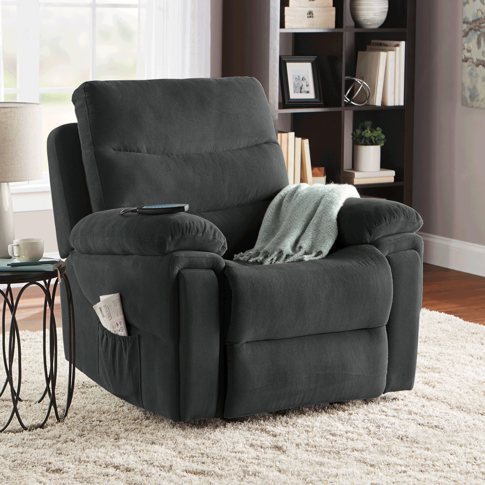 Rocking Recliner with Massage and Heat