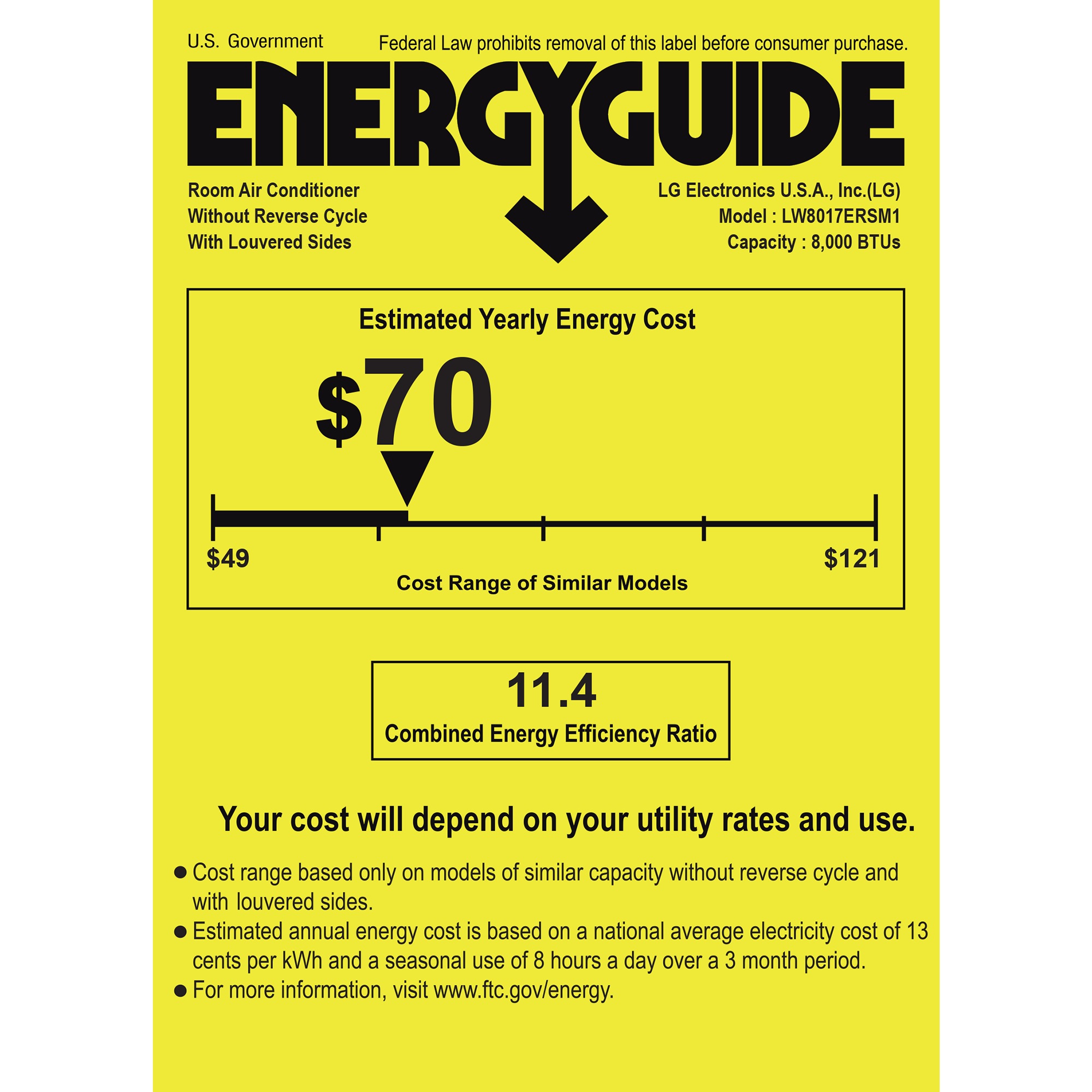 LG 8000 BTU Window Air Conditioner with Wi-Fi 7 LG 8000 BTU Window Air Conditioner with Wi-Fi