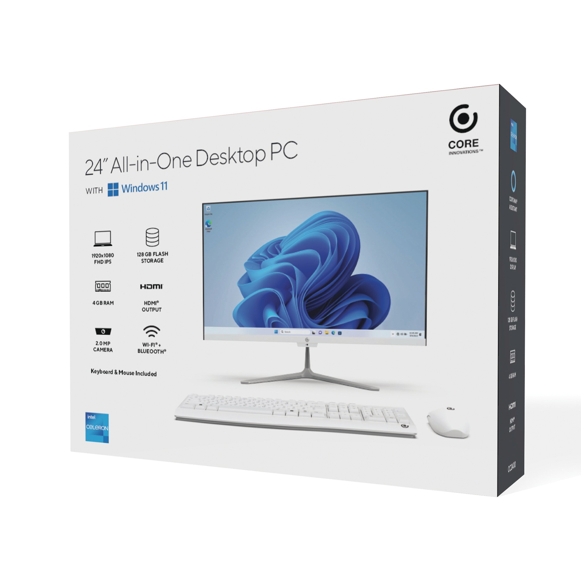 Core Innovations 24" All-In-One Desktop PC 10 Core Innovations 24" All-In-One Desktop PC