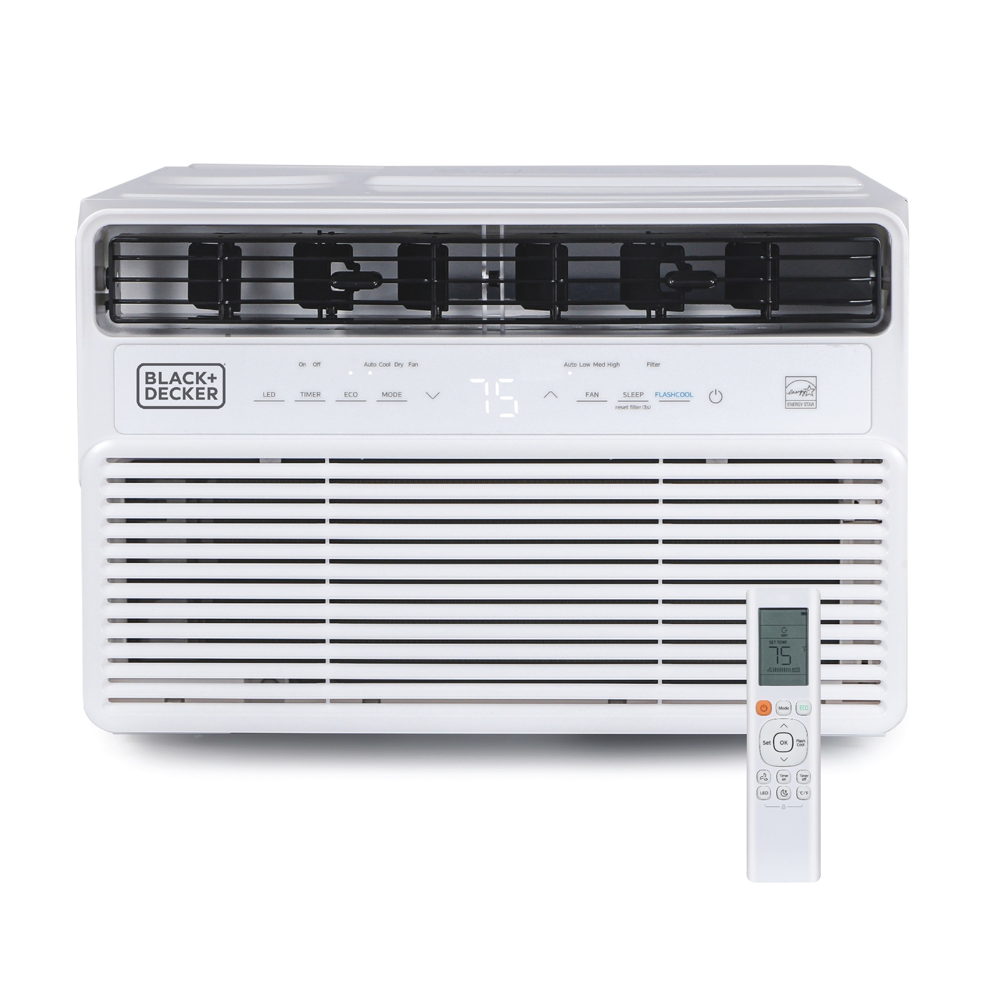 BLACK+DECKER 8000 BTU Window Air Conditioner with Inverter Technology