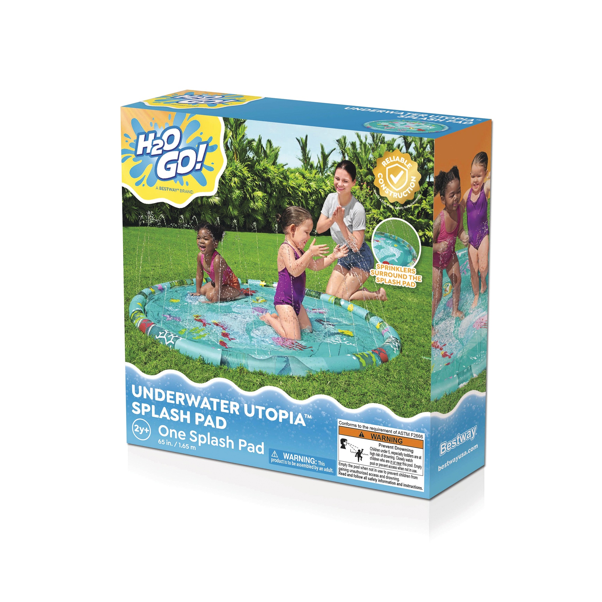 Bestway Underwater Utopia Inflatable Splash Pad 9 Bestway Underwater Utopia Inflatable Splash Pad