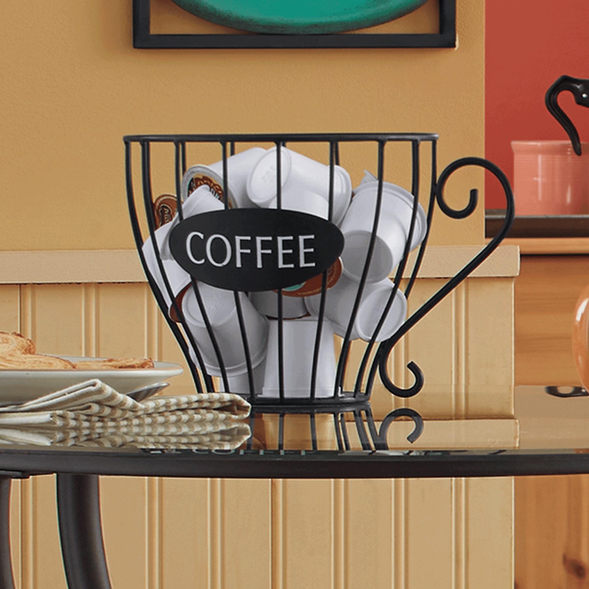 Coffee Cup Basket 3 Coffee Cup Basket