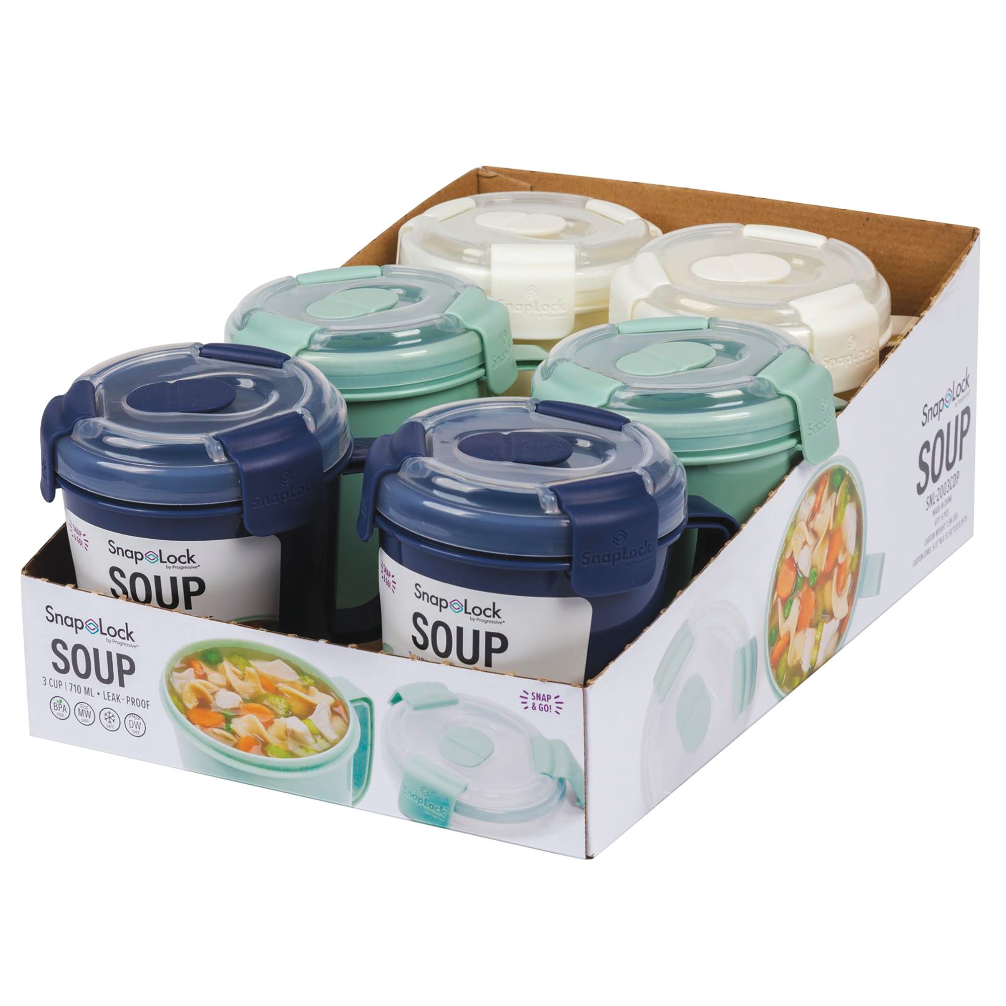 Snaplock Soup Storage Container