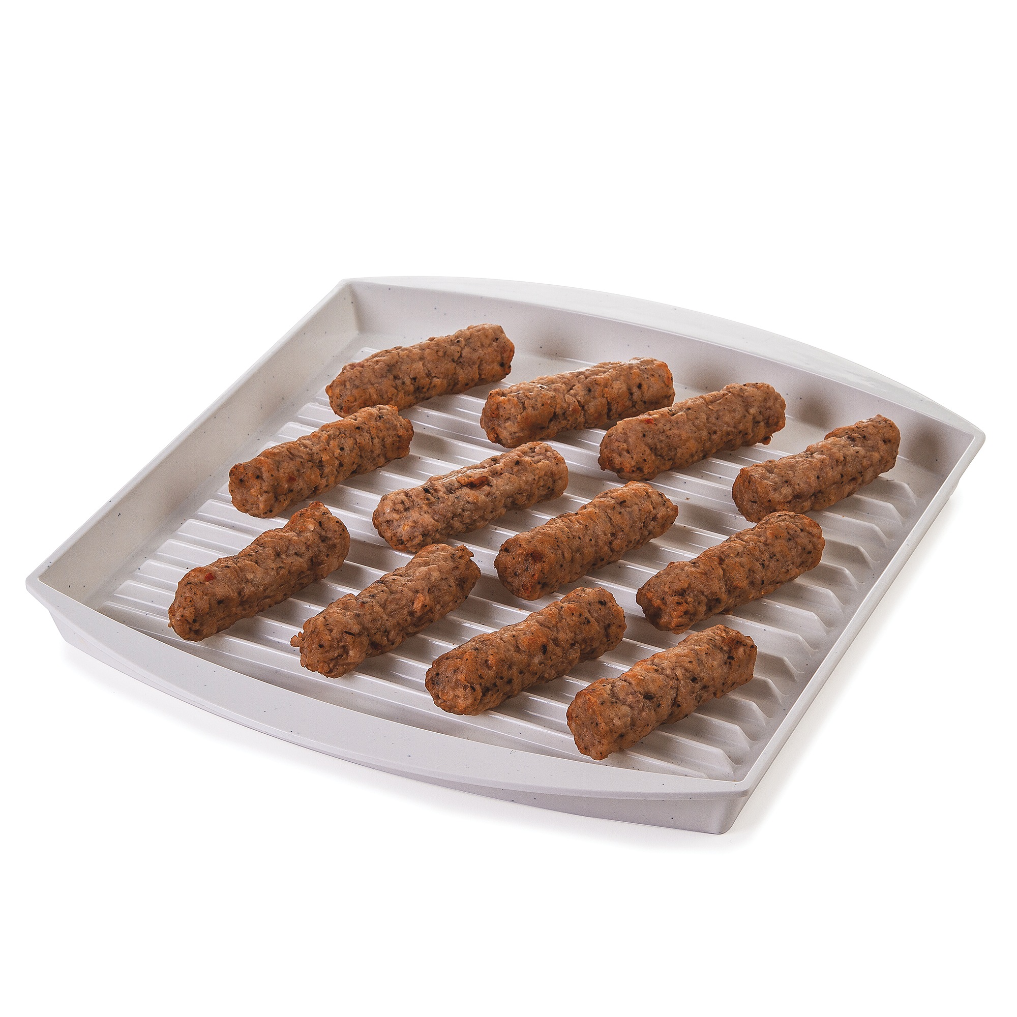 Progressive Microwave Bacon Grill with Cover and Fat-Draining Design 4 Progressive Microwave Bacon Grill with Cover and Fat-Draining Design