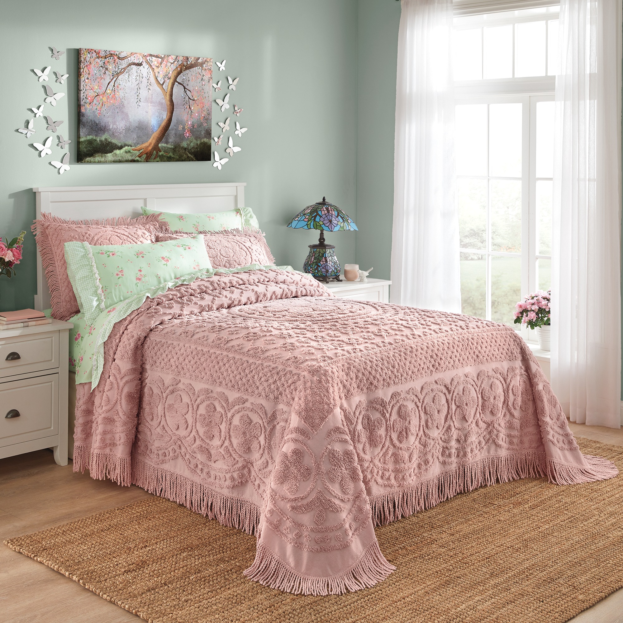 20-Piece Butterfly Wall Decals