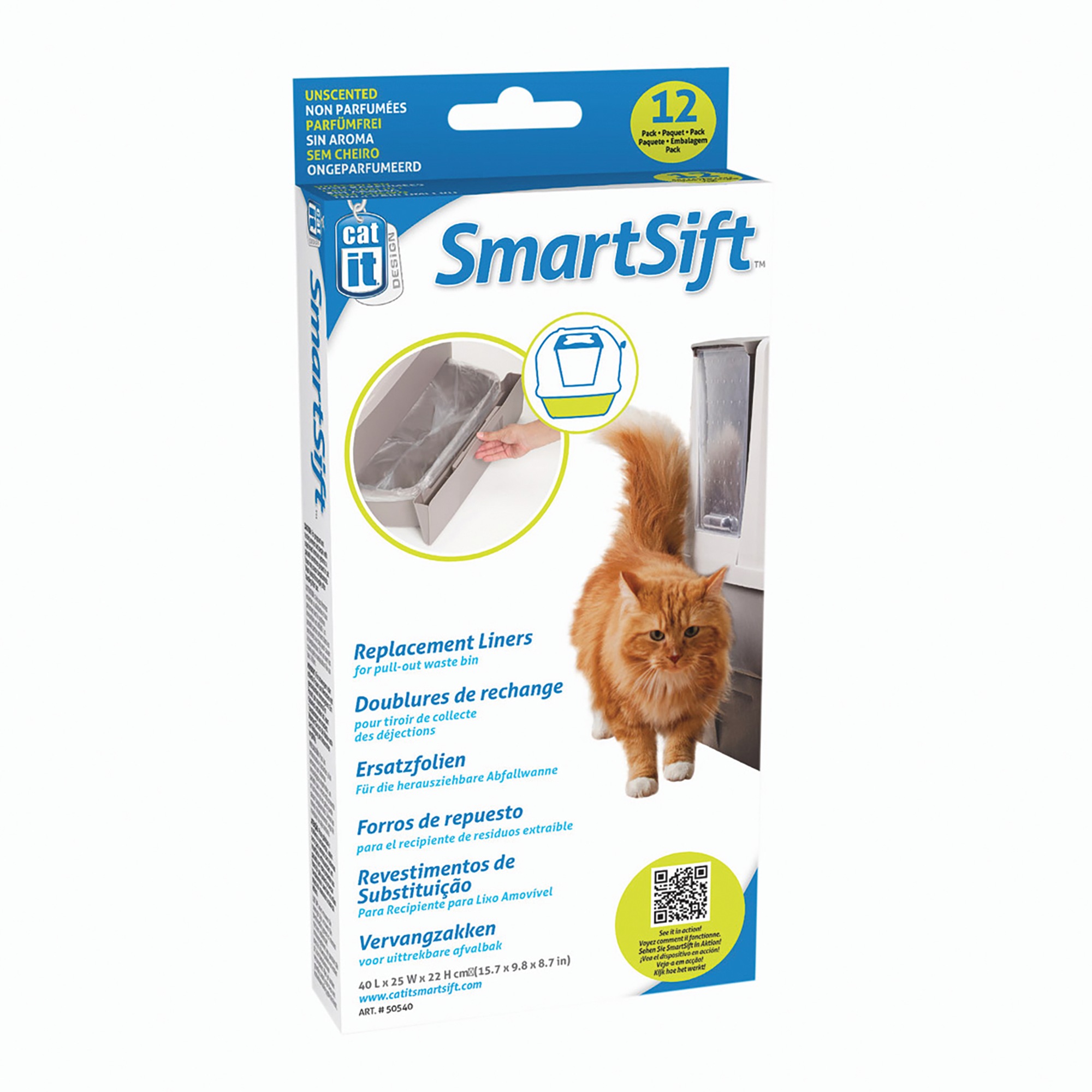 Catit Smartsift 12-Pack Replacement Liners