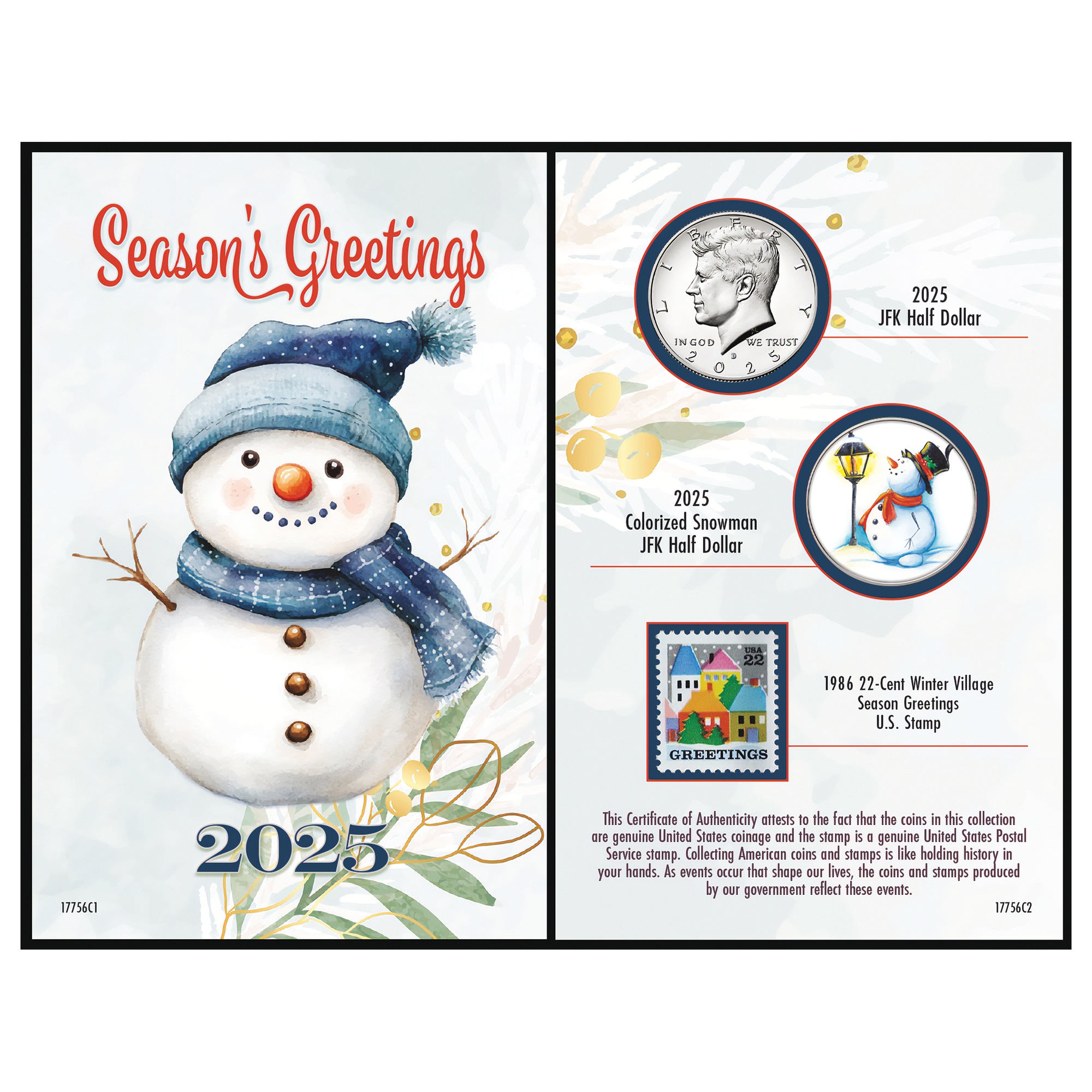 2025 Collectible Coin Card