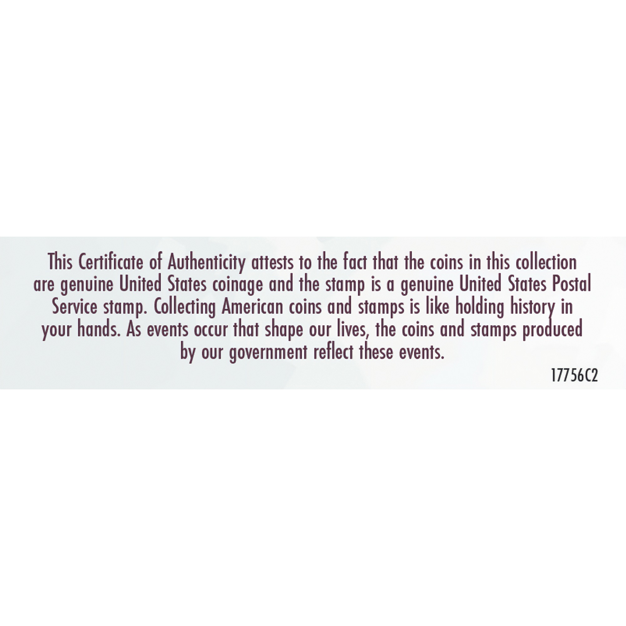 2025 Collectible Coin Card 8 2025 Collectible Coin Card