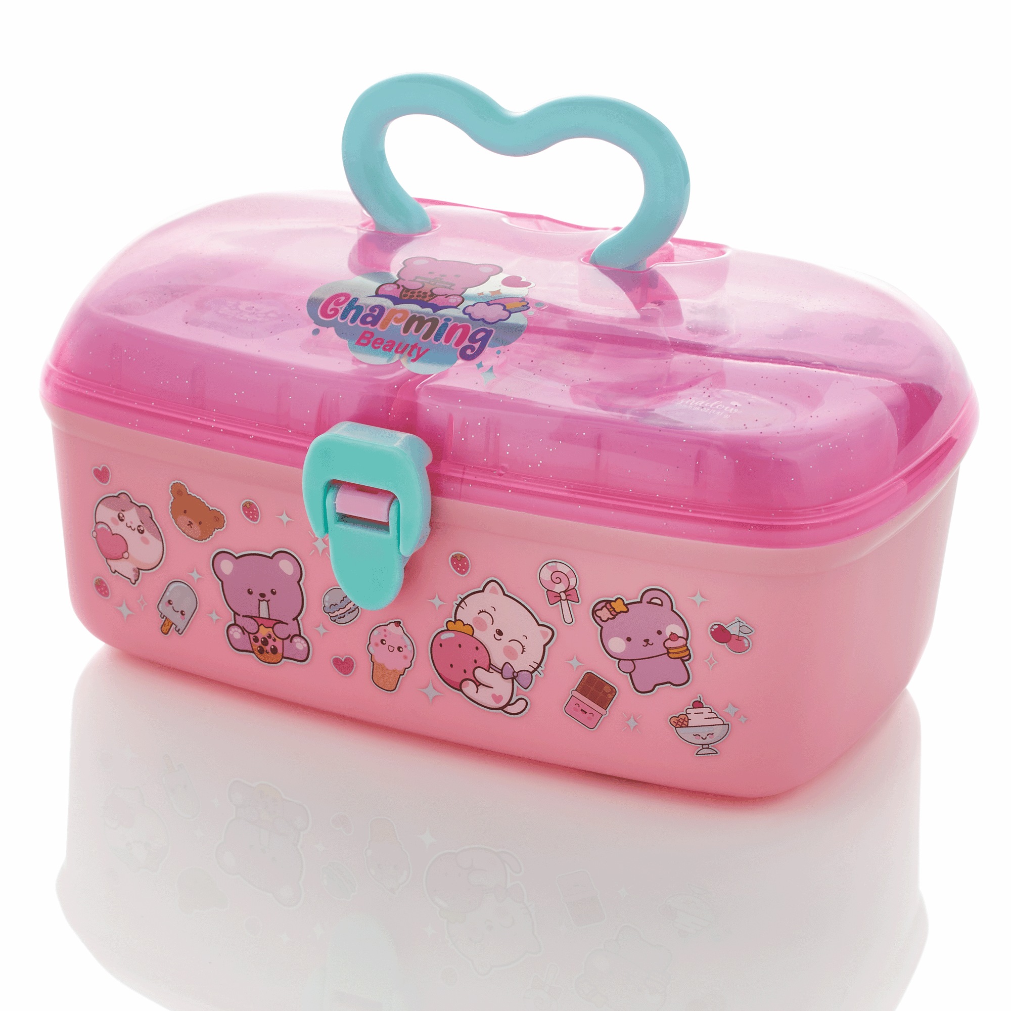 9-Piece Critter Makeup Case 3 9-Piece Critter Makeup Case
