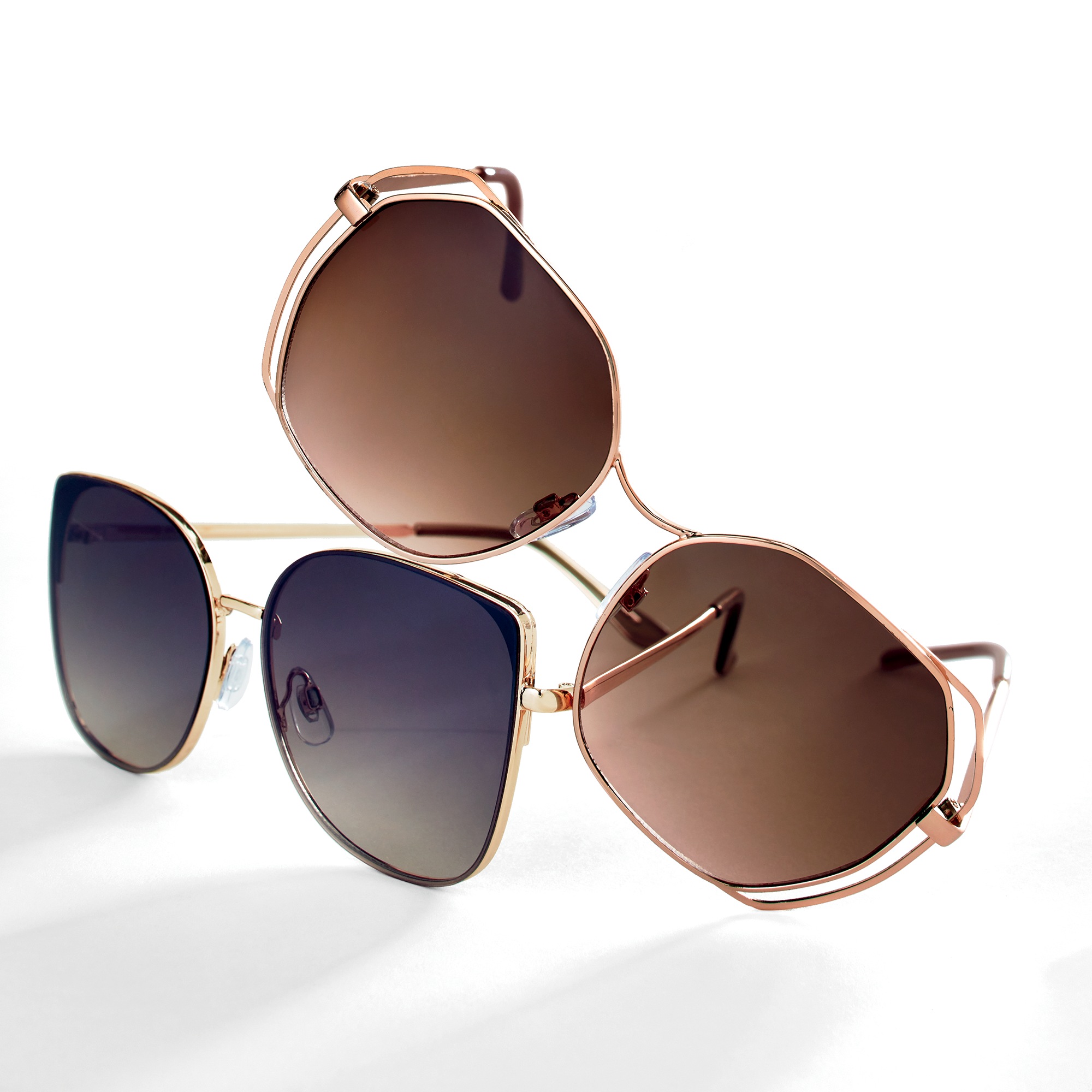 2-Pack Fashion Sunglasses