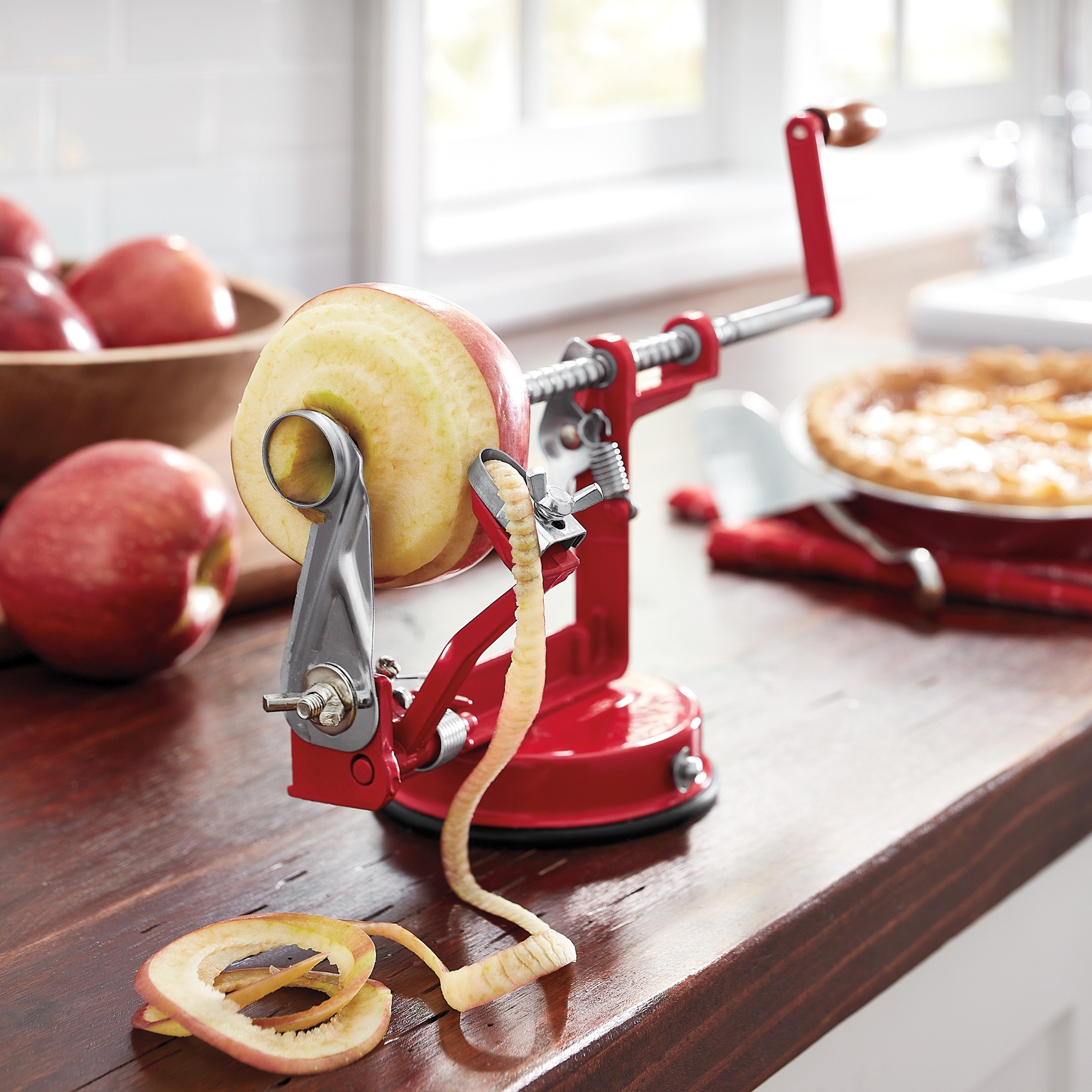 Carey Suction-Cup Apple Peeler