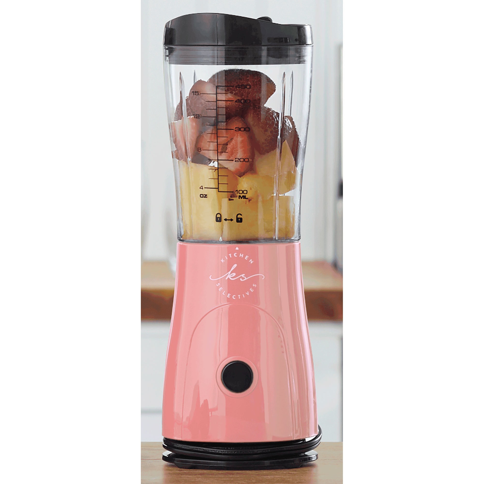 15-Ounce Kitchen Selectives Personal Blender with One-Touch Operation 10 15-Ounce Kitchen Selectives Personal Blender with One-Touch Operation