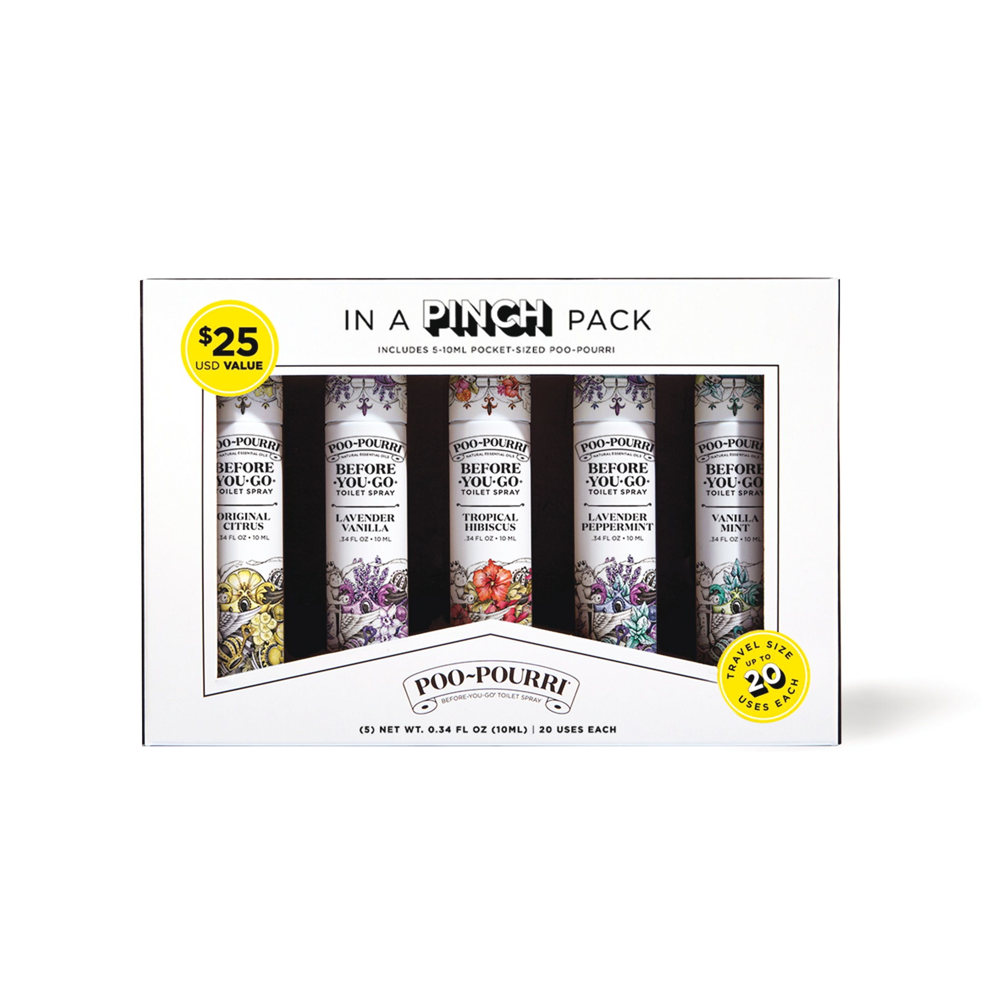 5-Pack Poo-Pourri In A Pinch