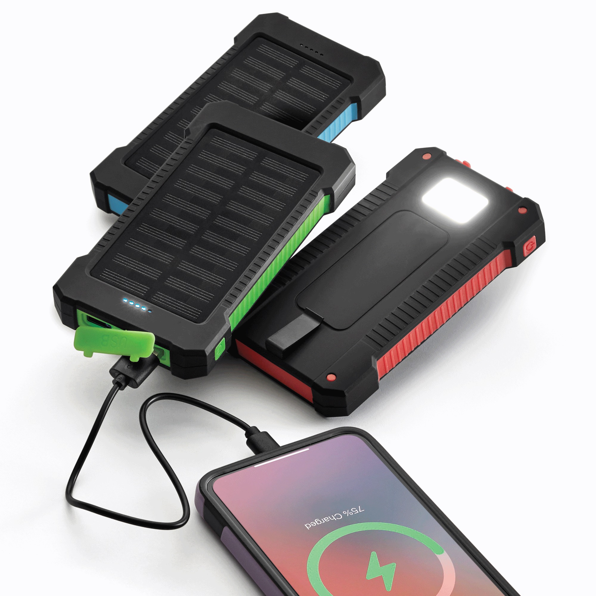 10,000mAh Solar Power Bank