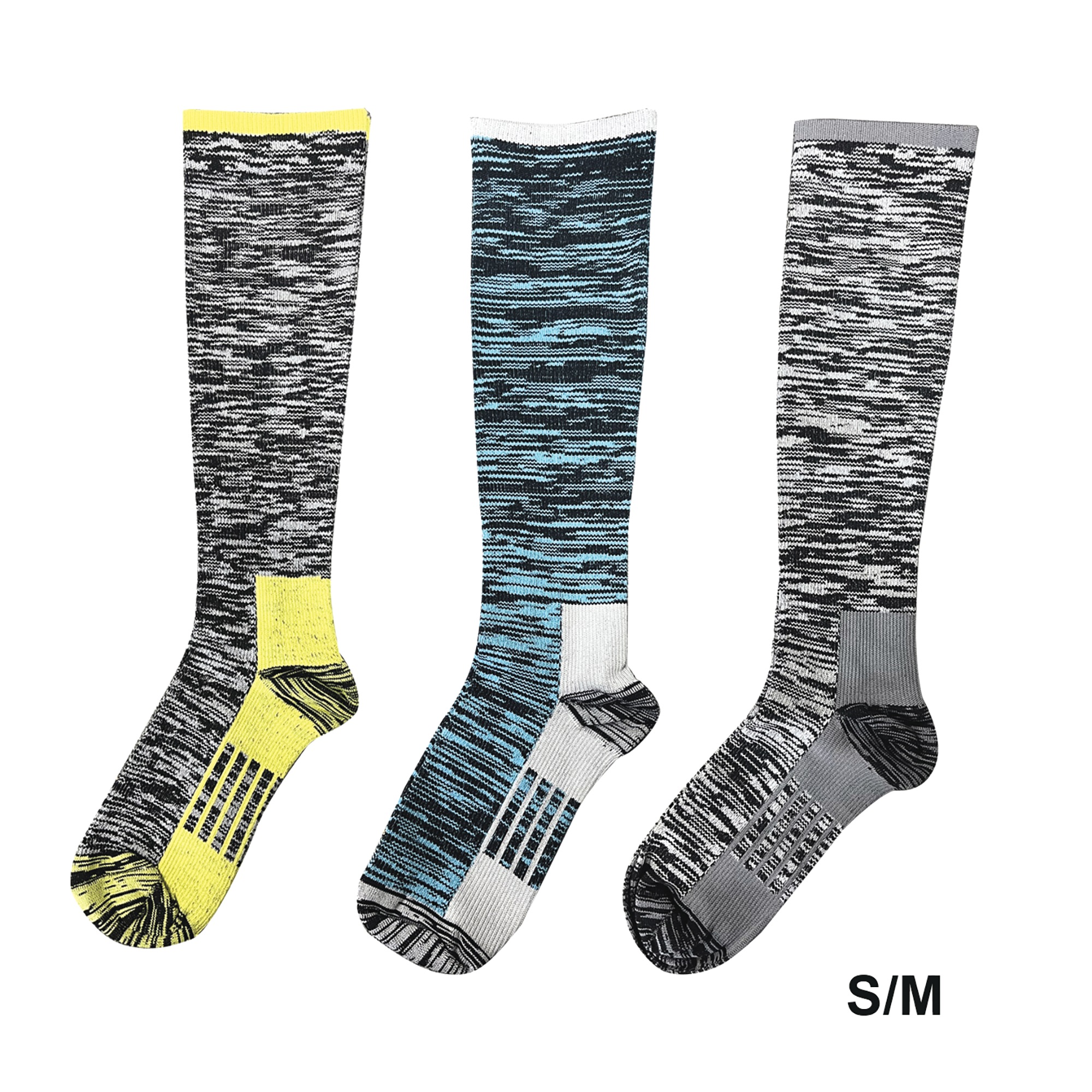 3-Pack Gradient Compression Socks