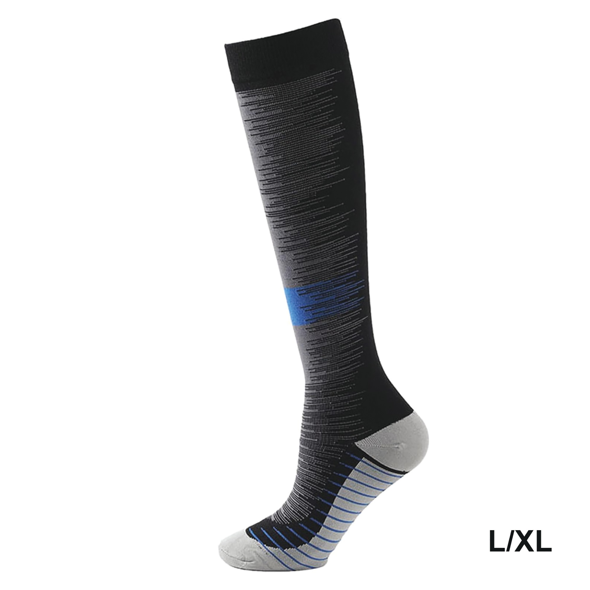 3-Pack Gradient Stripe Compression Socks 4 3-Pack Gradient Stripe Compression Socks
