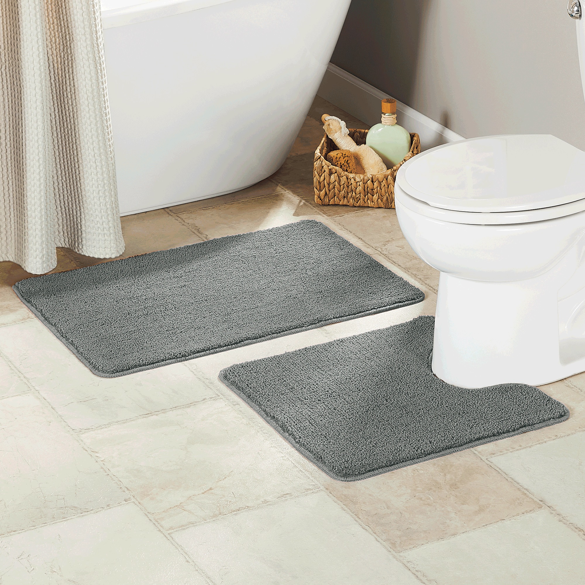 Color Connection 2-Piece Bath Mat Set