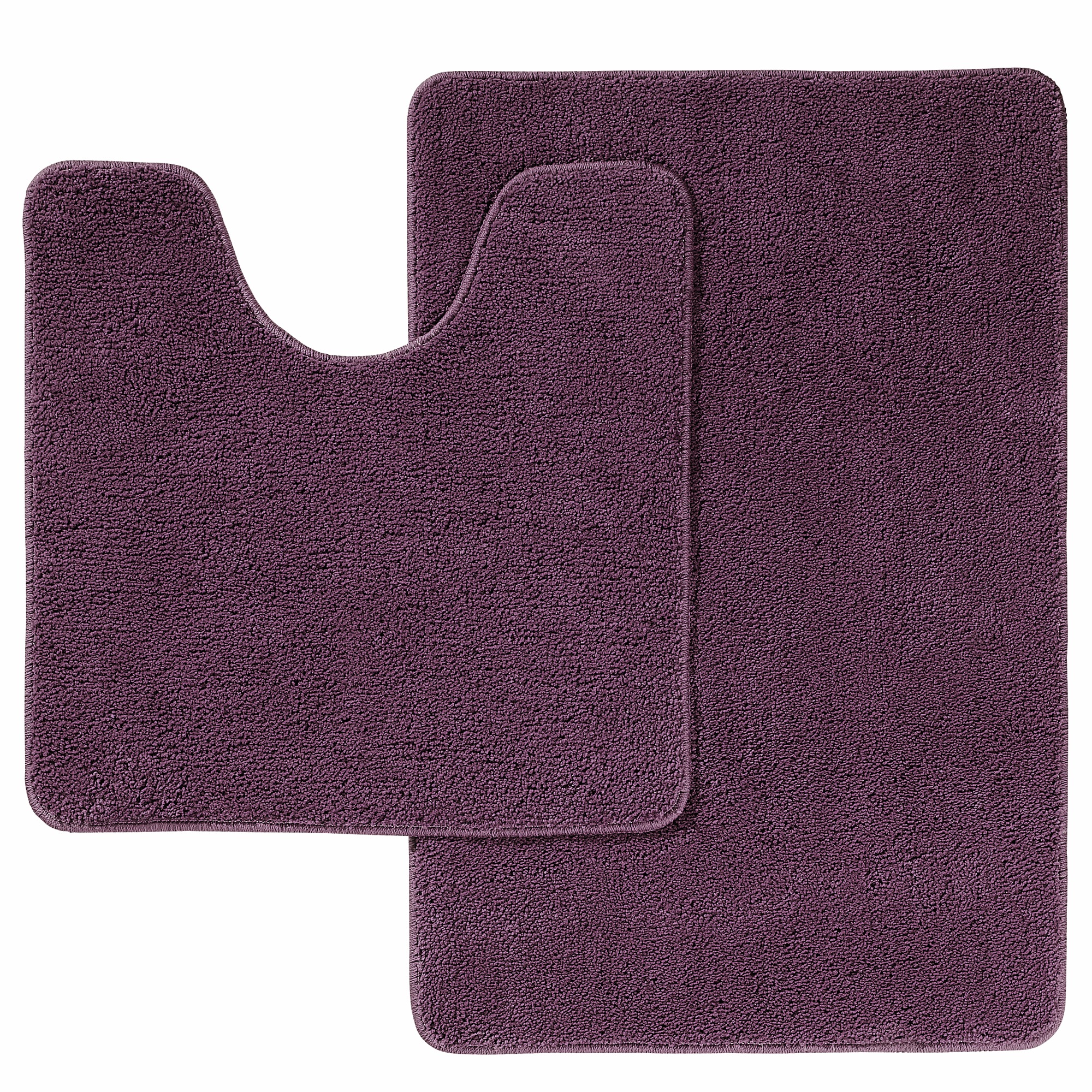 Color Connection 2-Piece Bath Mat Set 7 Color Connection 2-Piece Bath Mat Set