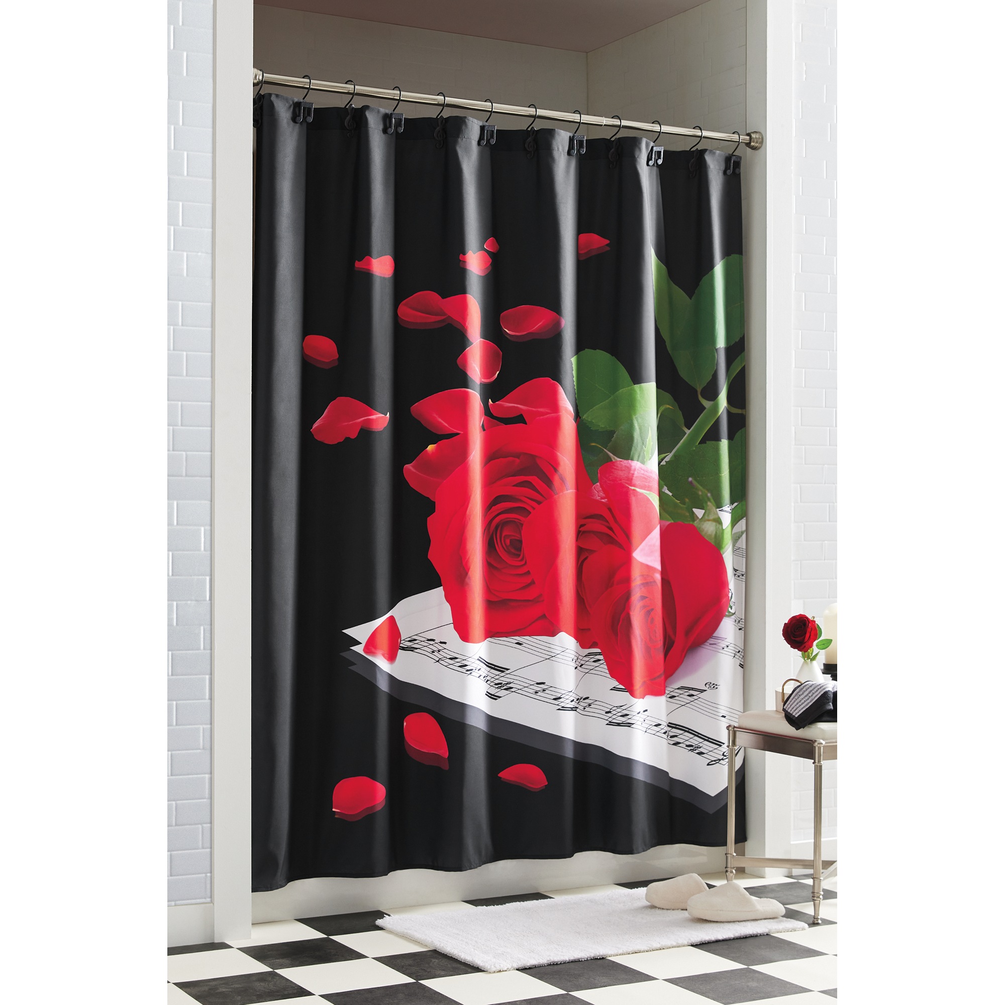 Melody Rose Shower Curtain