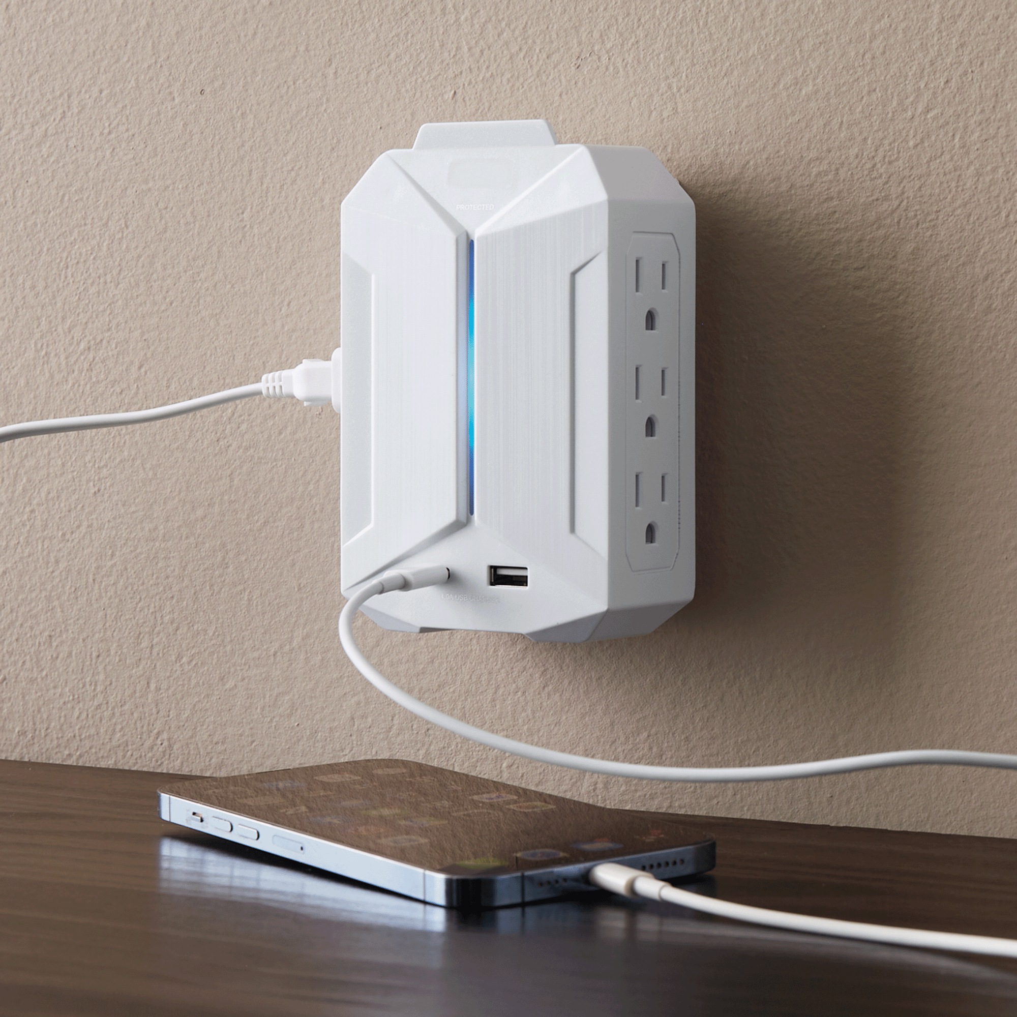 Emerson Wall Charger with Surge Protection