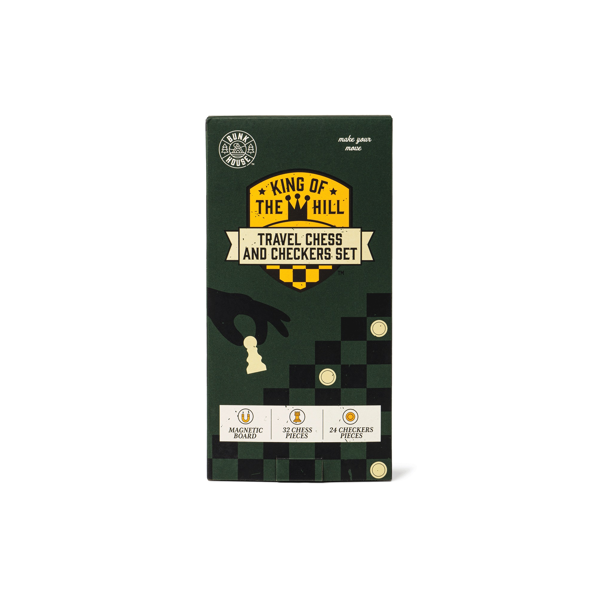 Travel Chess & Checkers Set