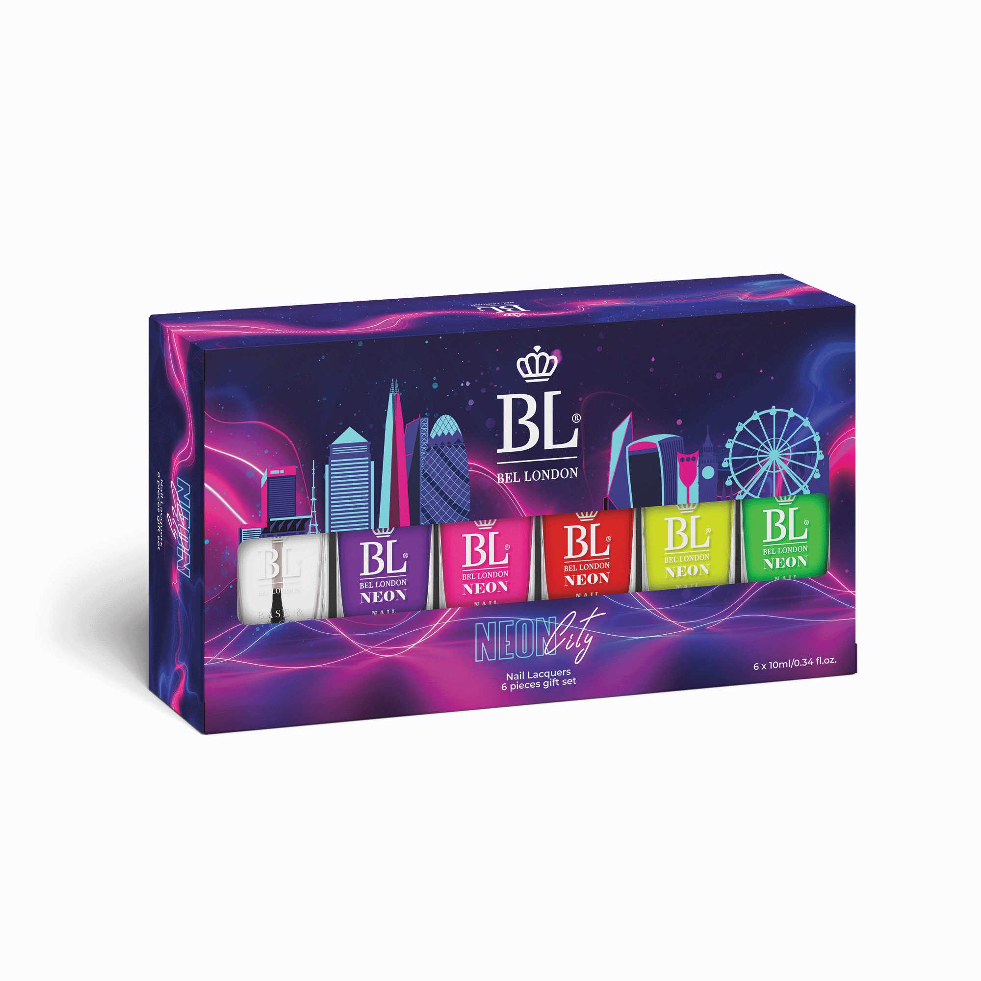 BEL London 6-Piece Nail Polish Set