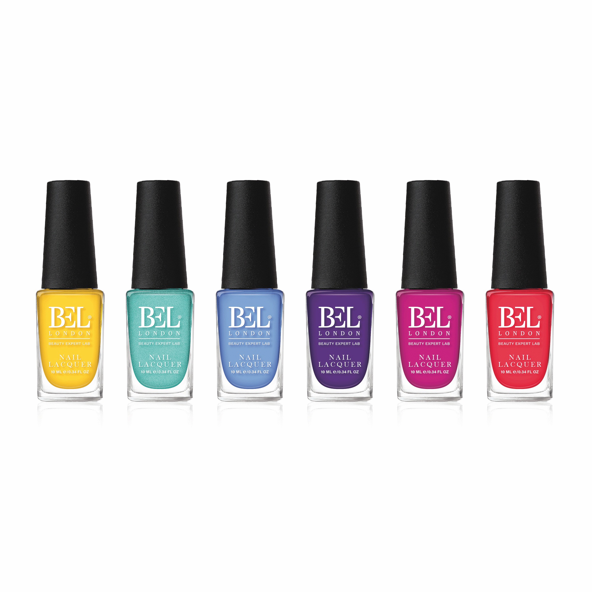 BEL London 6-Piece Nail Polish Set 3 BEL London 6-Piece Nail Polish Set