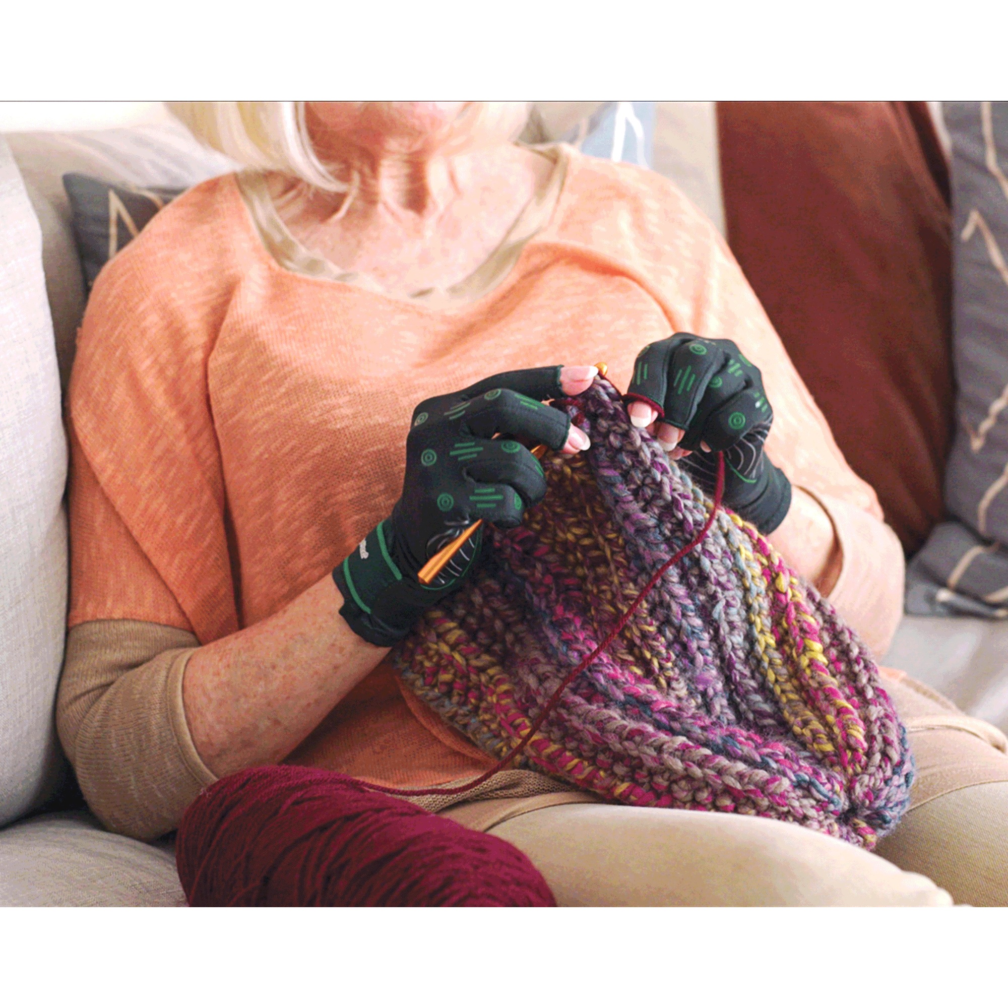 Hempvana Green Relief Gloves