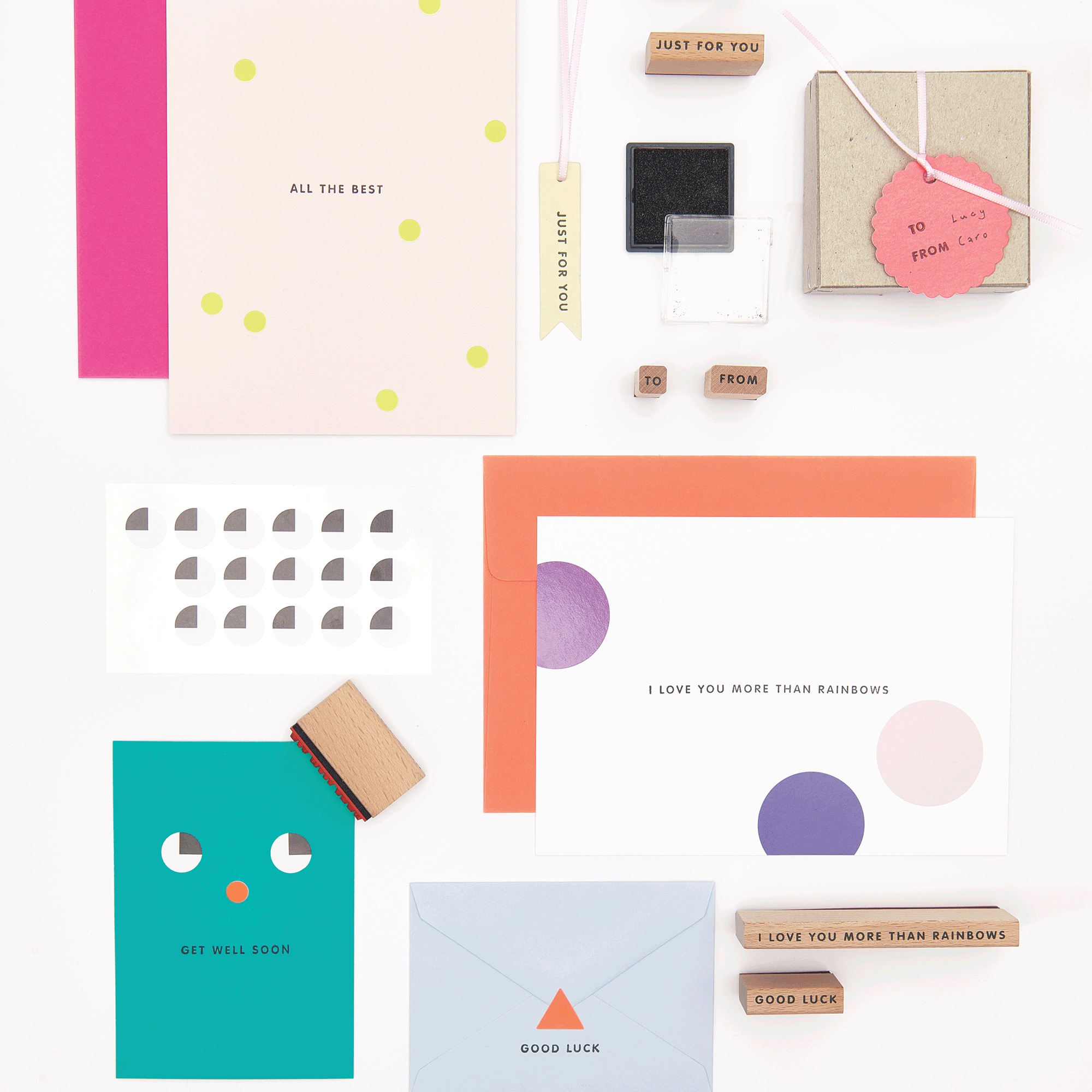 33-Piece Best Wishes Stamp Set