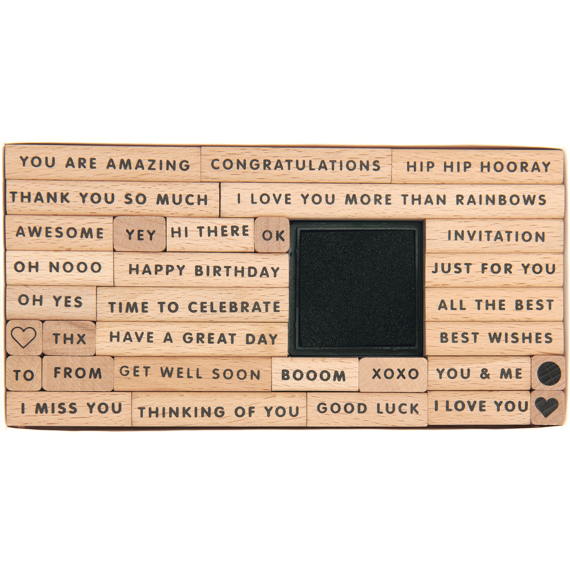 33-Piece Best Wishes Stamp Set